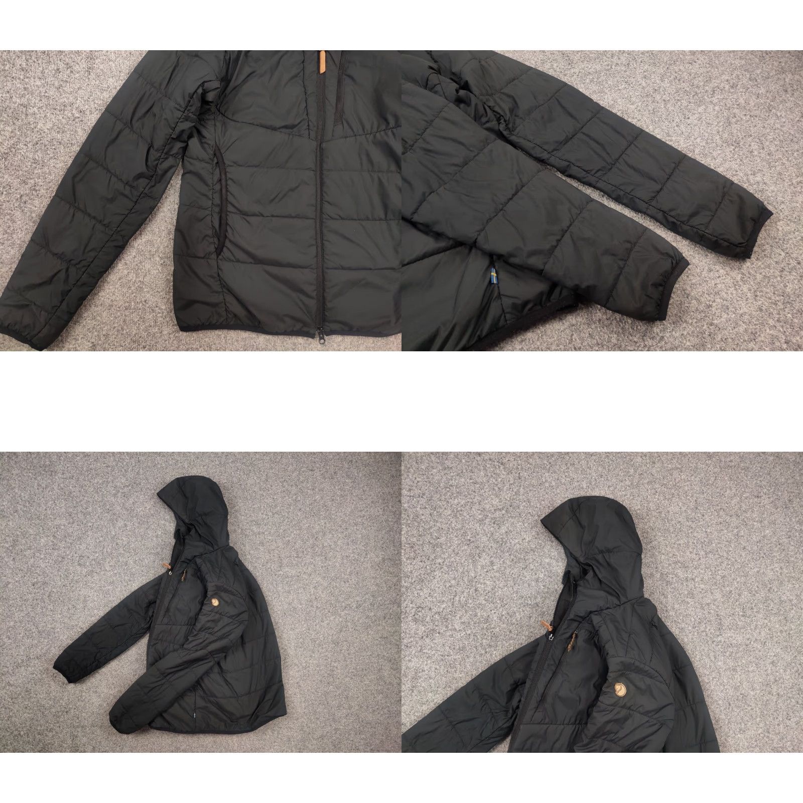 Vintage Fjällräven Keb padded insulated Hoodie G loft Zip Quilted Womens Jacket Hoodie Size M / US 6-8 / IT 42-44 - 9 Thumbnail