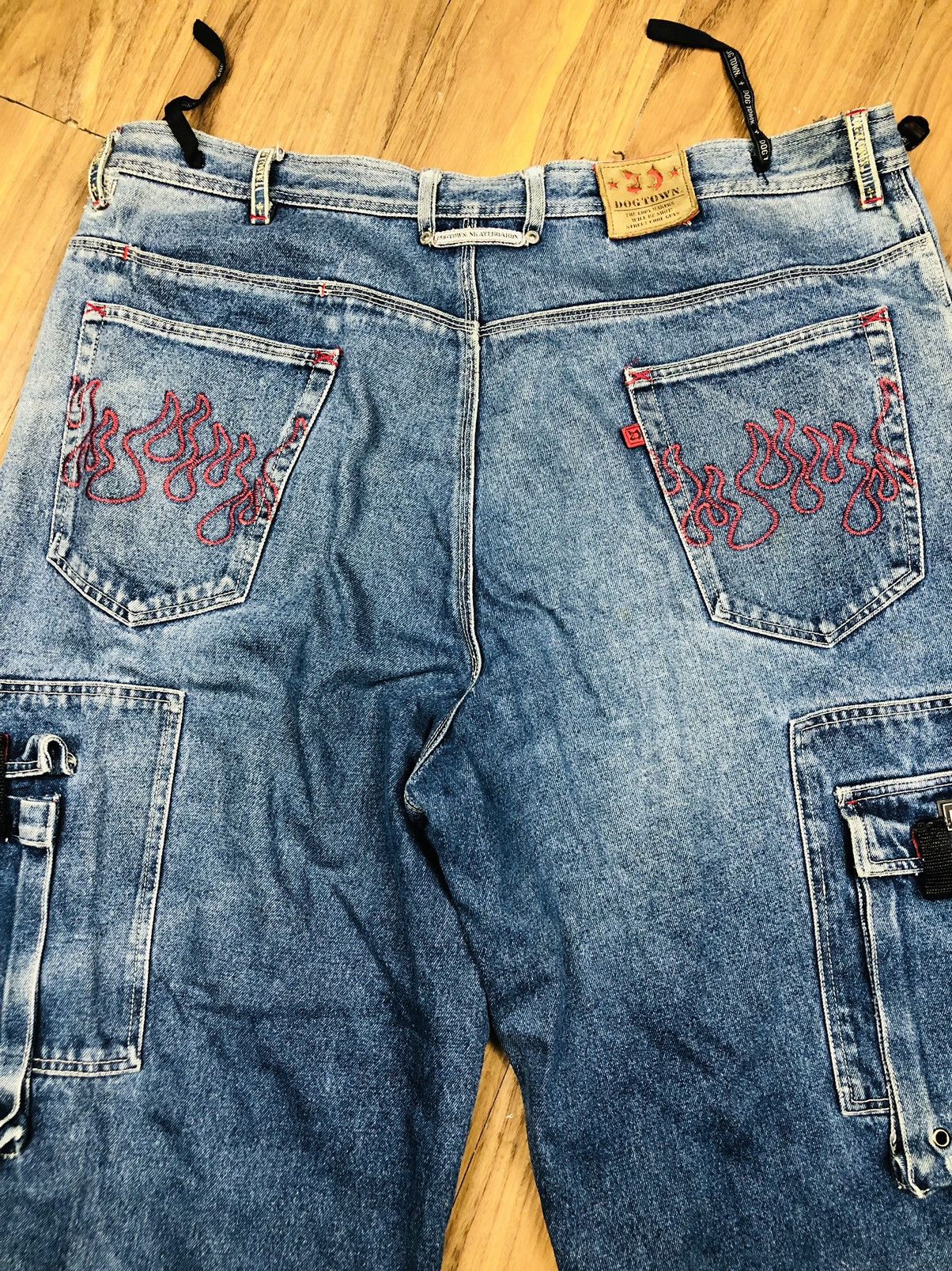 Dogtown DogTown Cargo Jeans (21) Size US 41 - 21 Thumbnail