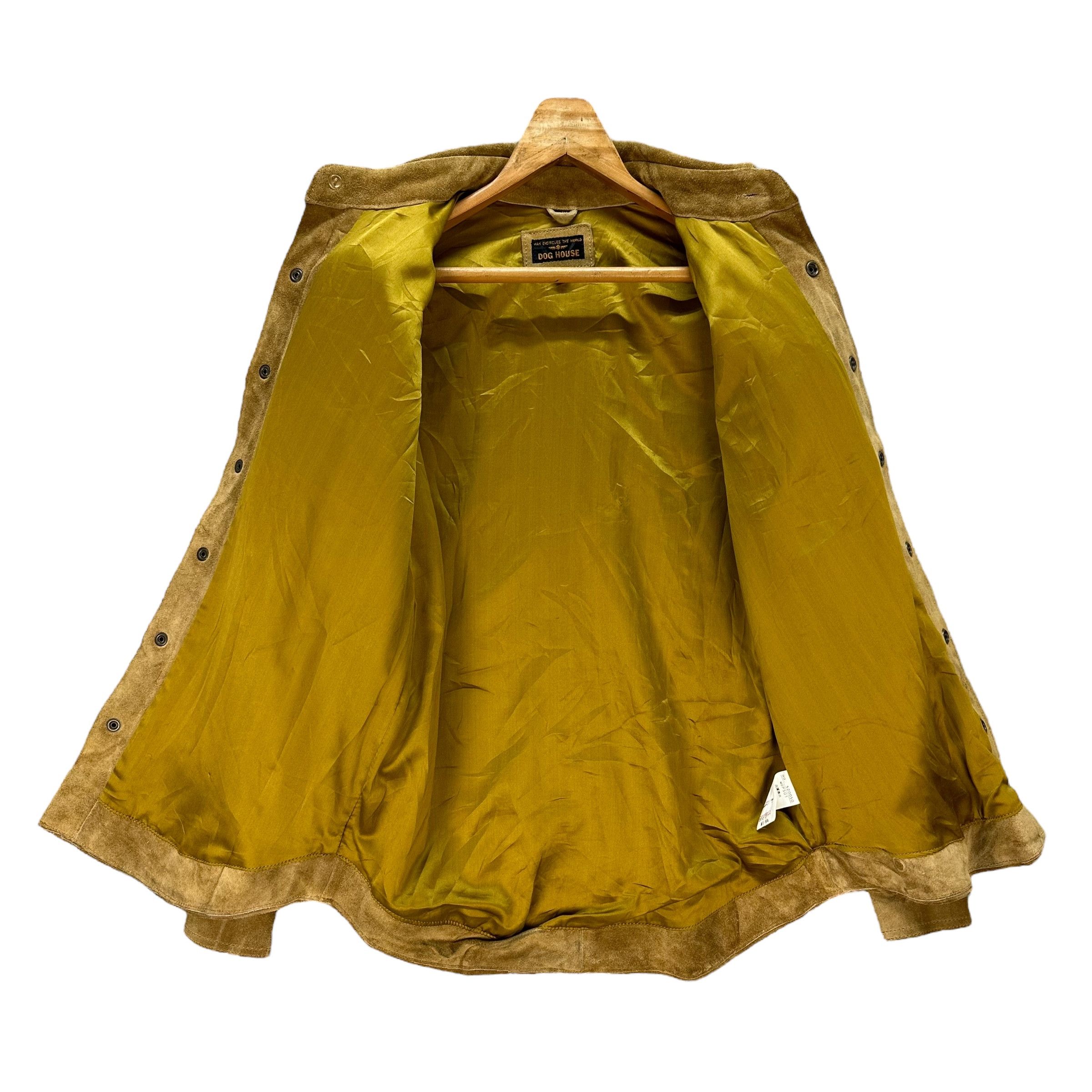 Japanese Brand DOG HOUSE Cowhide Leather Western Shirt Jacket #A78-1894 Size US M / EU 48-50 / 2 - 10 Thumbnail