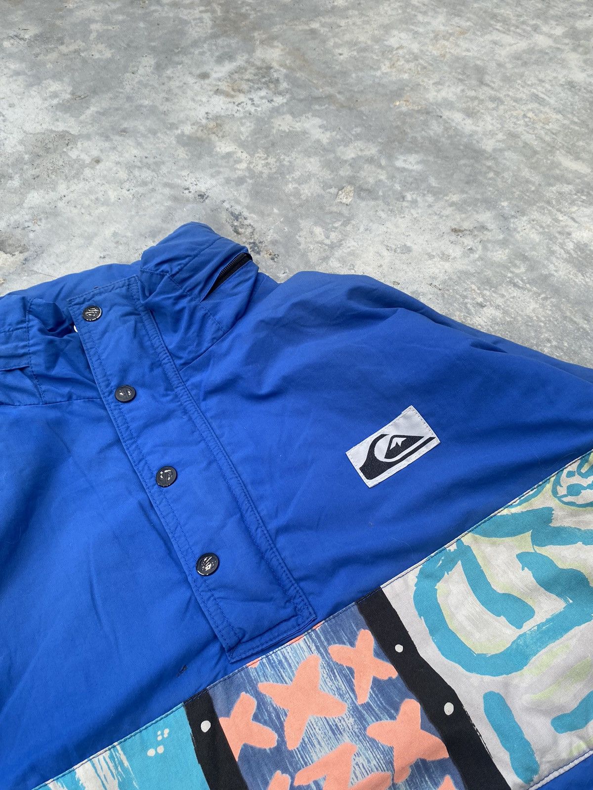 Quiksilver × Vintage Vintage Quiksilver Button Jacket Size US M / EU 48-50 / 2 - 2 Thumbnail