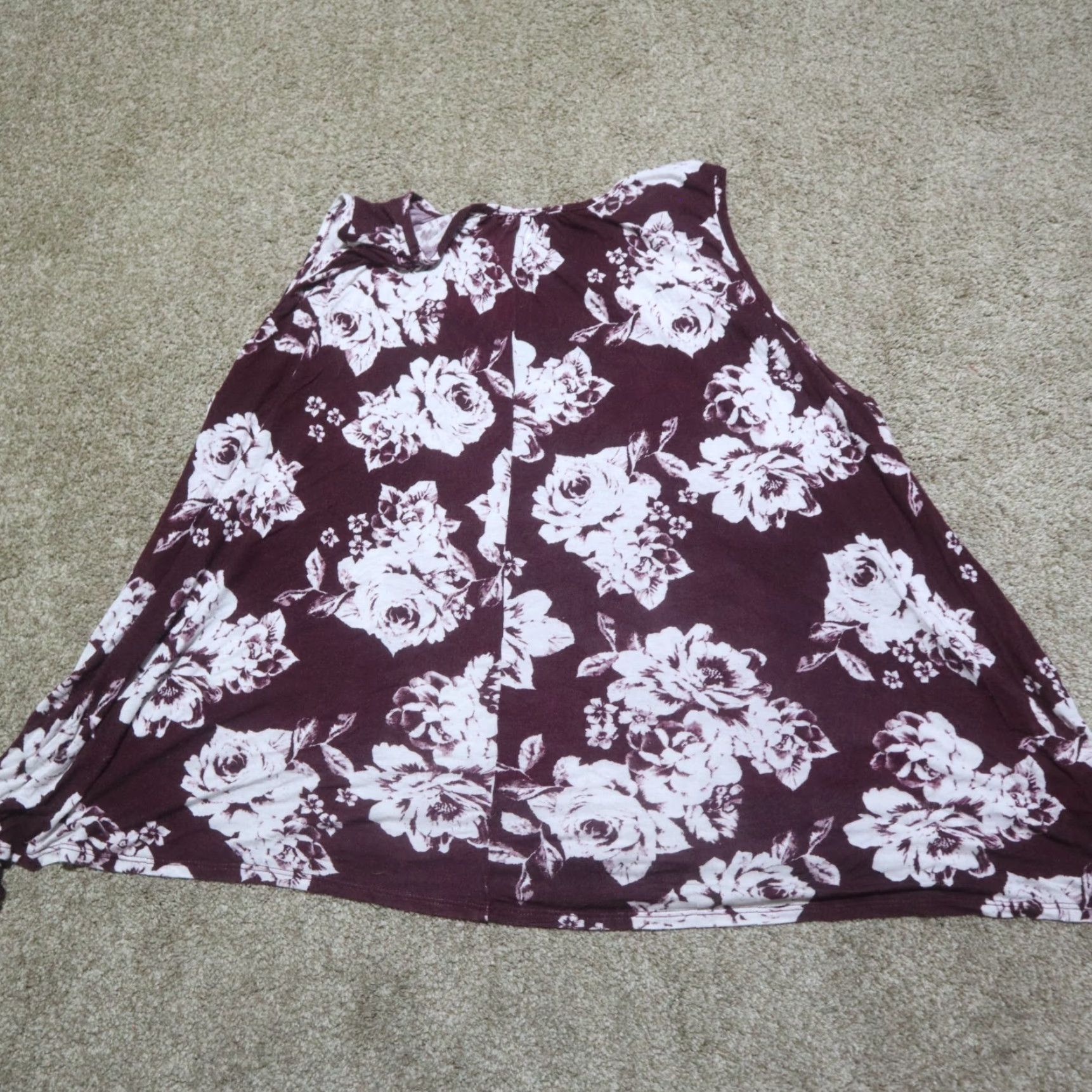 Vintage Fgd Purple Floral Shirt Blouse 3/4 Sleeve Women XL Purple Floral Theme Flower Top Shirt Dress Womens XL Size XL / US 12-14 / IT 48-50 - 7 Thumbnail