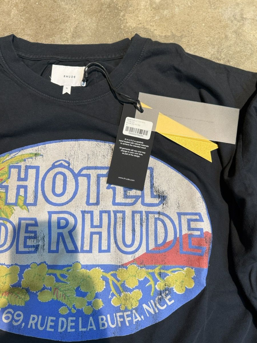 Rhude Rhude Dimora Tee Shirt Hotel De Rhude XL Size US XL / EU 56 / 4 - 3 Thumbnail