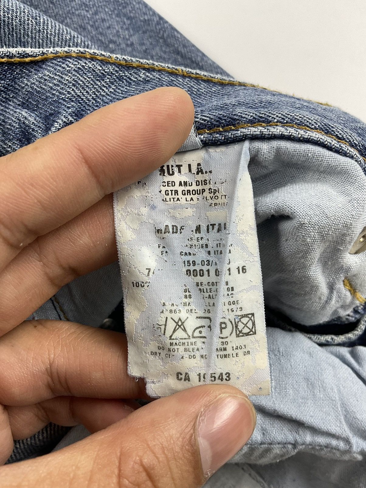 Helmut Lang Helmut Lang 1999 Vintage Standard Denim Size US 28 / EU 44 - 9 Thumbnail