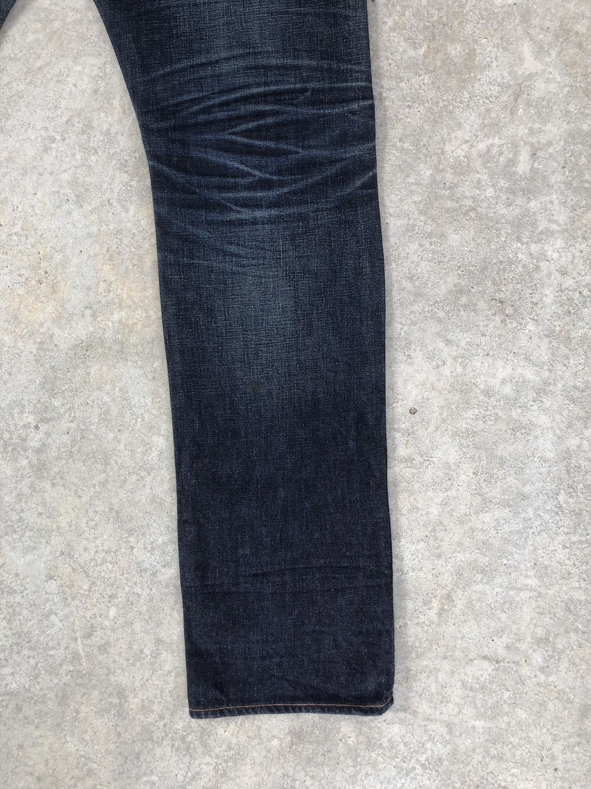TOYS McCOY Toys Maccoy x Take Five Selvedge Denim Distressed Jeans Size US 31 - 12 Thumbnail