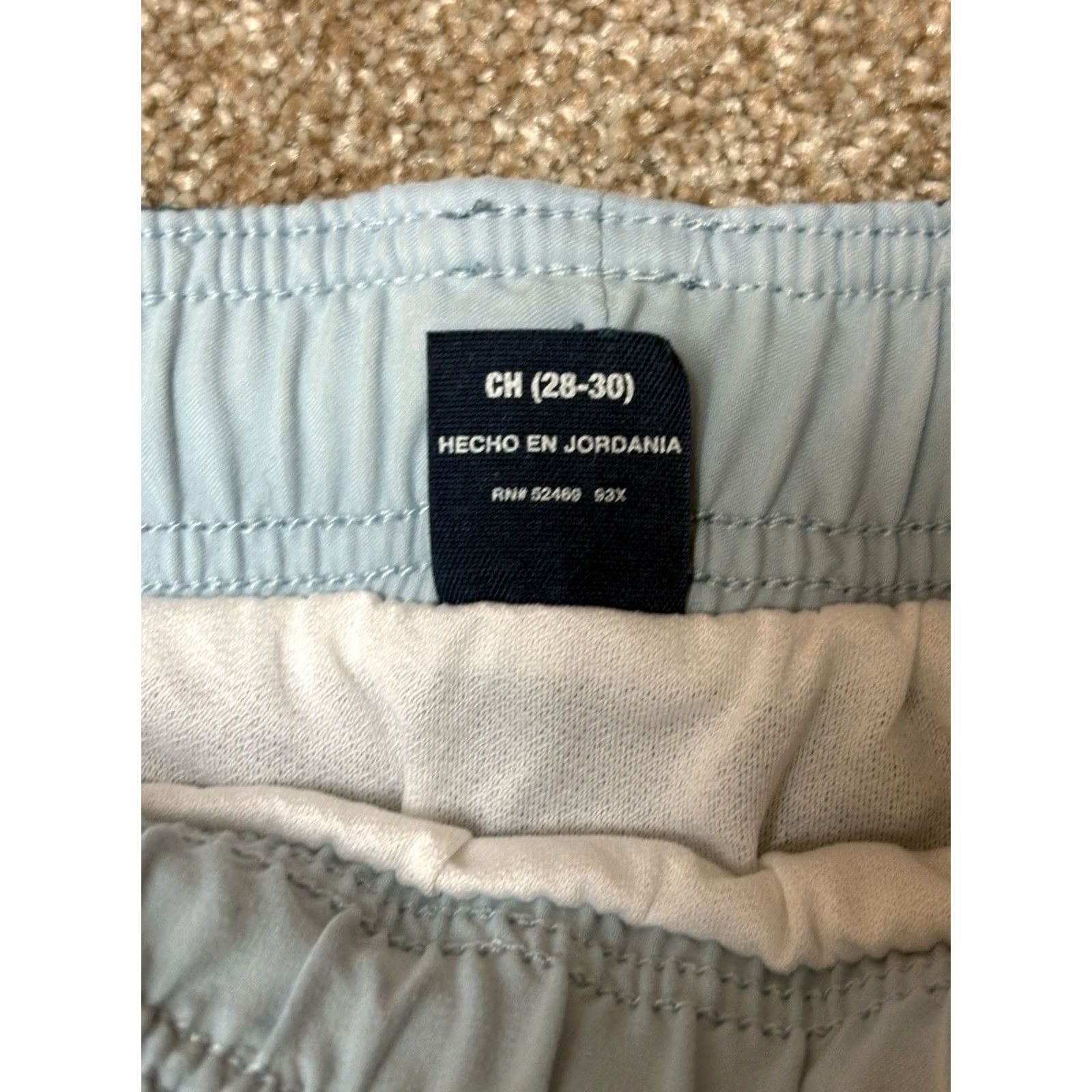 George George Men’s Swim Trunks Shorts Drawstring Pockets Blue Colorblock S Size US 29 - 4 Thumbnail
