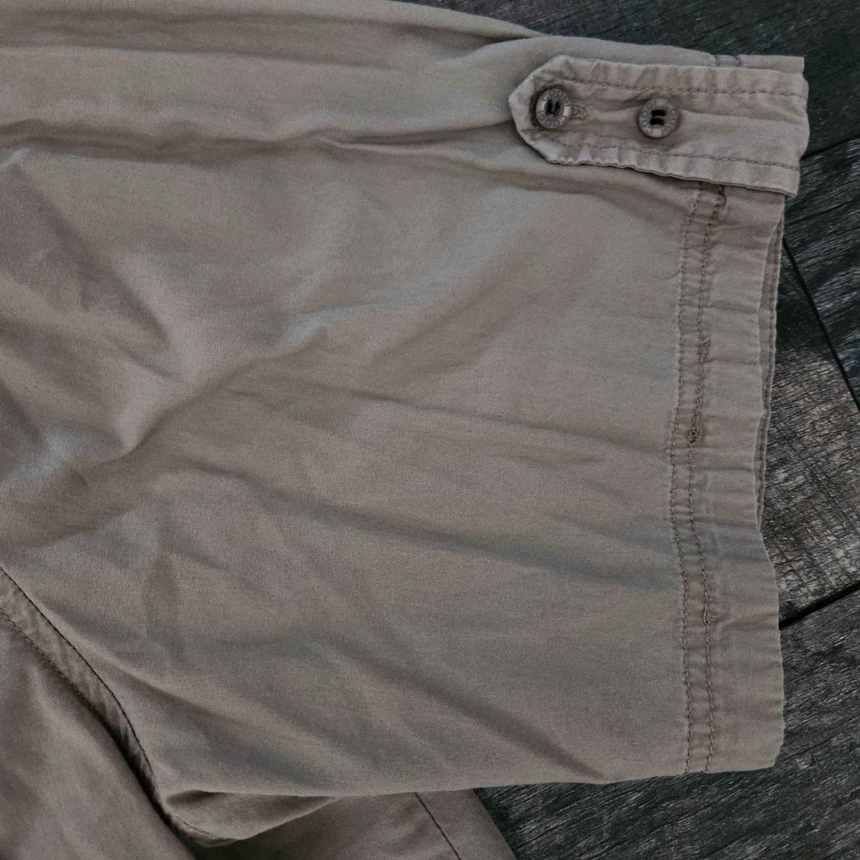 Coogi VINTAGE COOGI Shirt 4XL Button Up Military Tan Pockets Utility Street Rare Mens Size US XXL / EU 58 / 5 - 4 Thumbnail