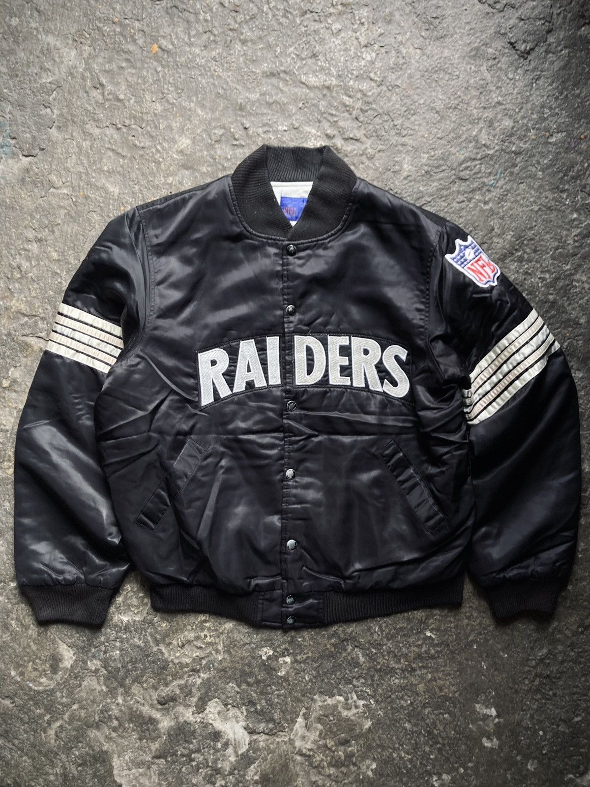 Raiders Bomber Jacket | Grailed 