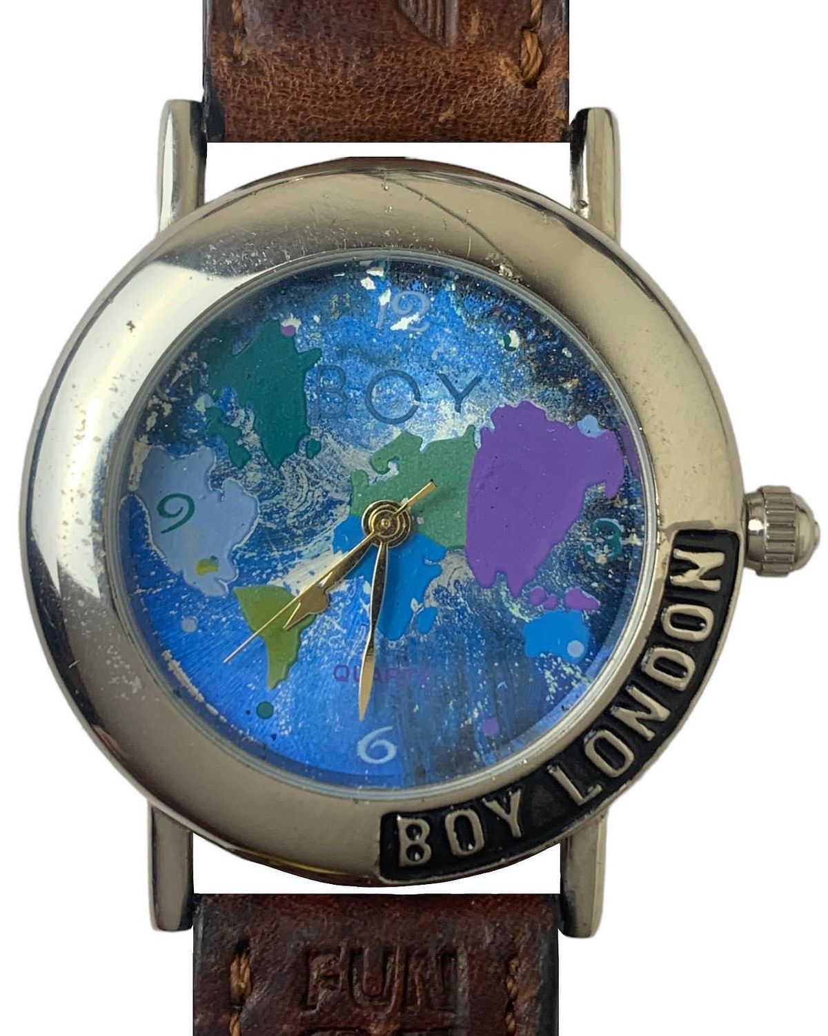 image of 1990S Boy London Watch in Metal, Men's