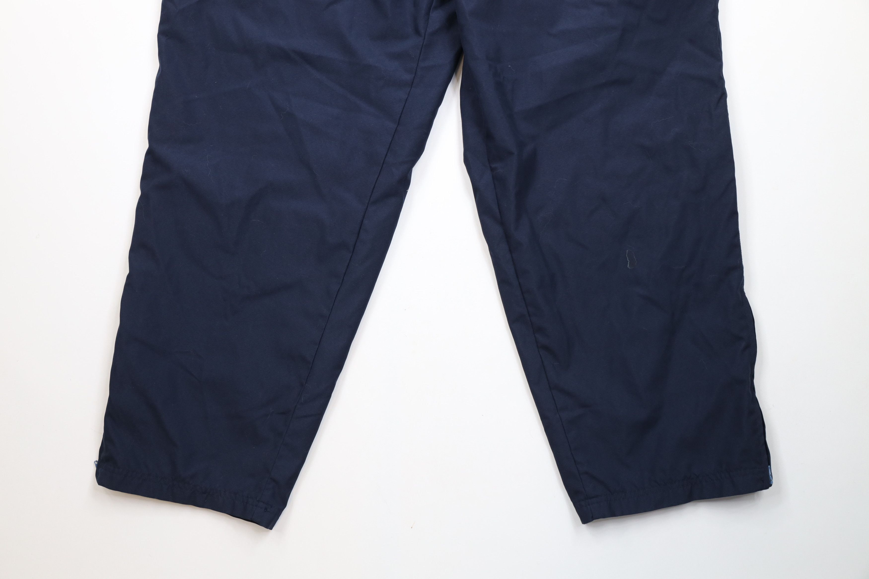 Champion × Vintage Vintage 90s Champion Lined Wide Leg Windbreaker Pants Blue Size US 38 / EU 54 - 4 Thumbnail