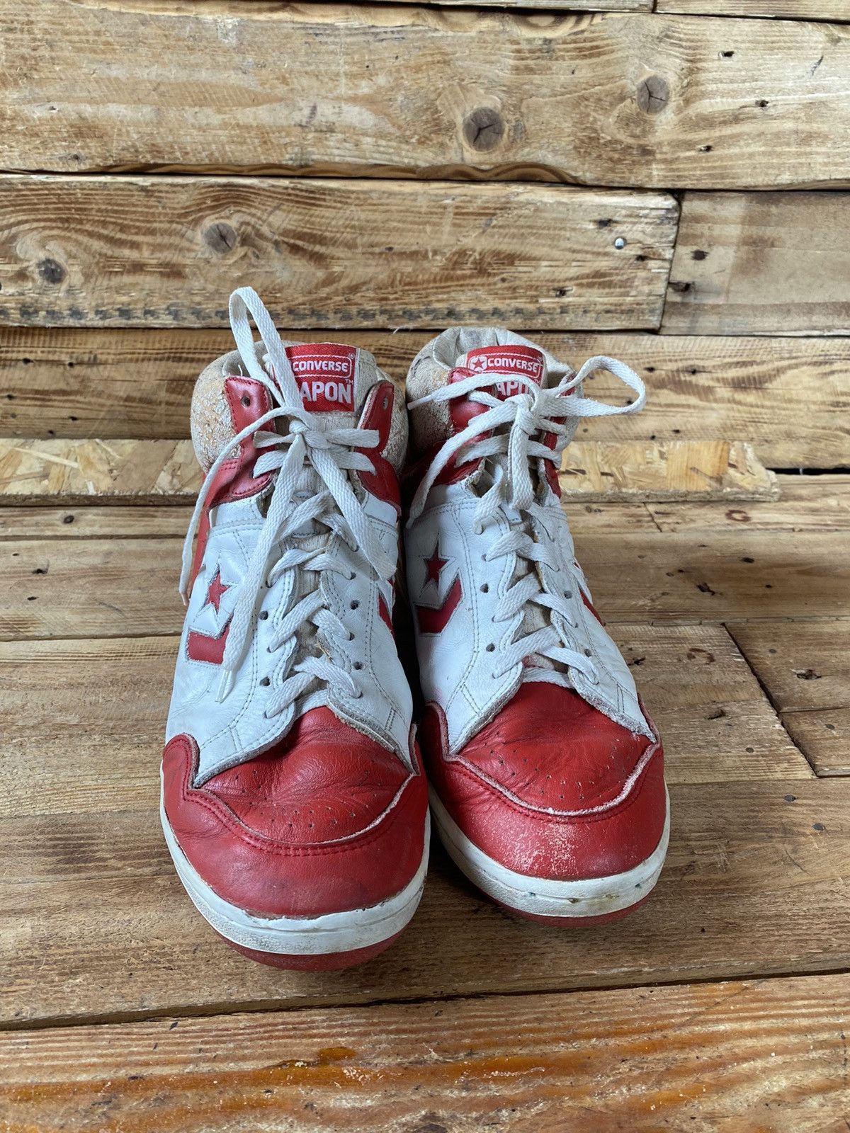 Converse Vintage 80’s Converse weapon hi-top sneakers sz 10 Size US 10 / EU 43 - 3 Thumbnail