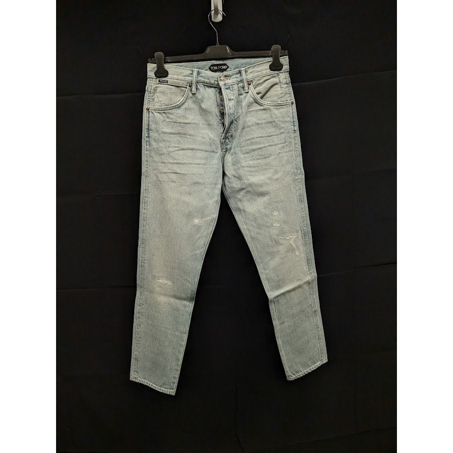 Tom Ford o1rshd1 Tapered Jeans in Blue Size US 30 / EU 46 - 1 Thumbnail