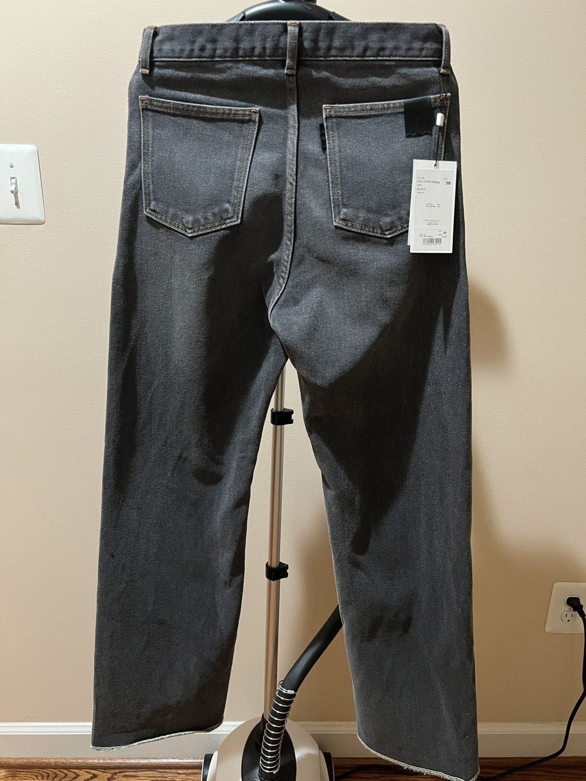 N.Hoolywood N.Hoolywood Grey Flare Jeans Size US 30 / EU 46 - 2 Thumbnail