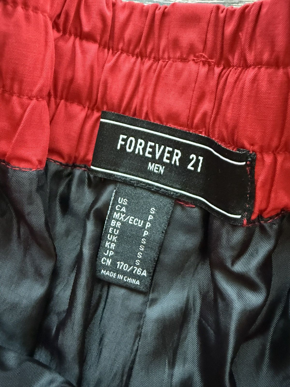 Forever 21 Forever 21 Red Sweatpants Size US 27 - 2 Thumbnail