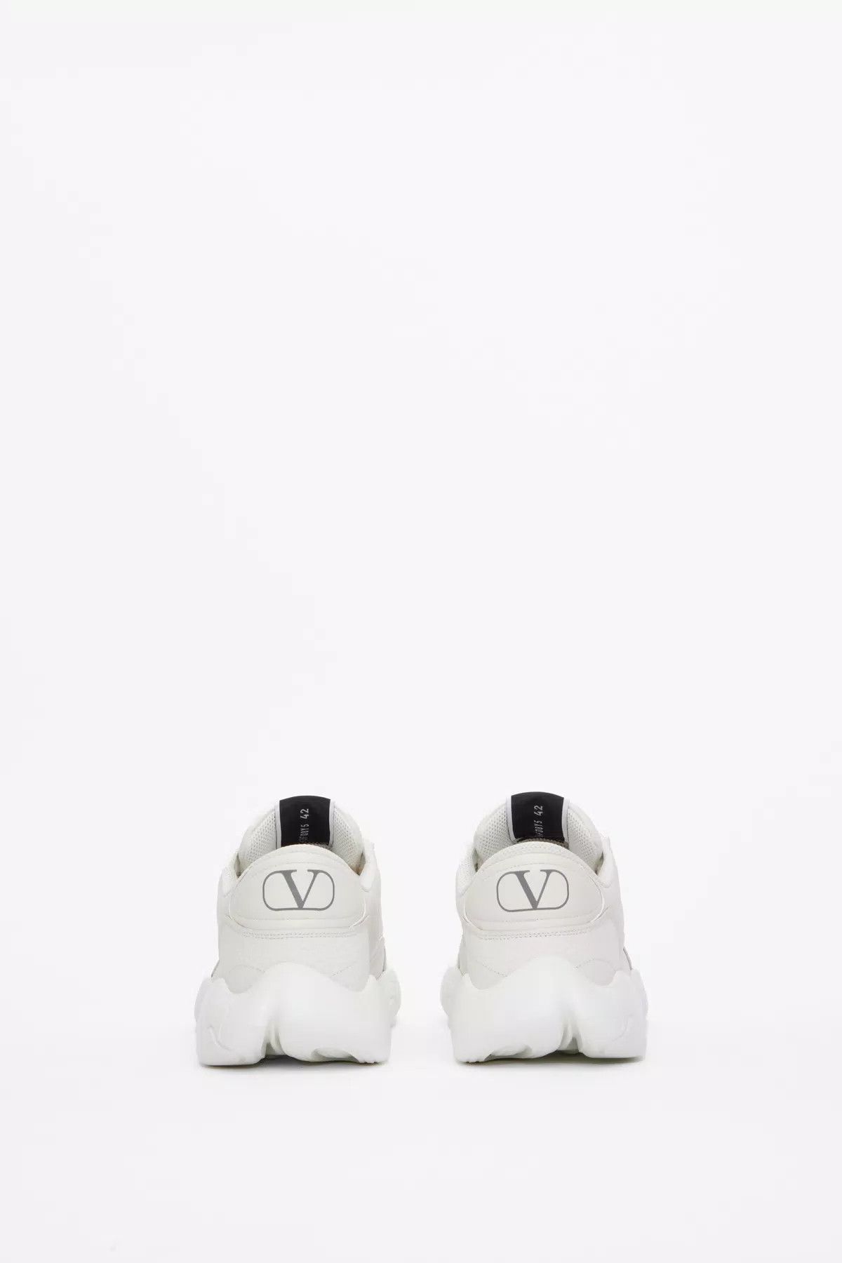 Valentino oc11z0725 Bubbleback Nappa Trainers in White Size US 10.5 / EU 43-44 - 4 Thumbnail
