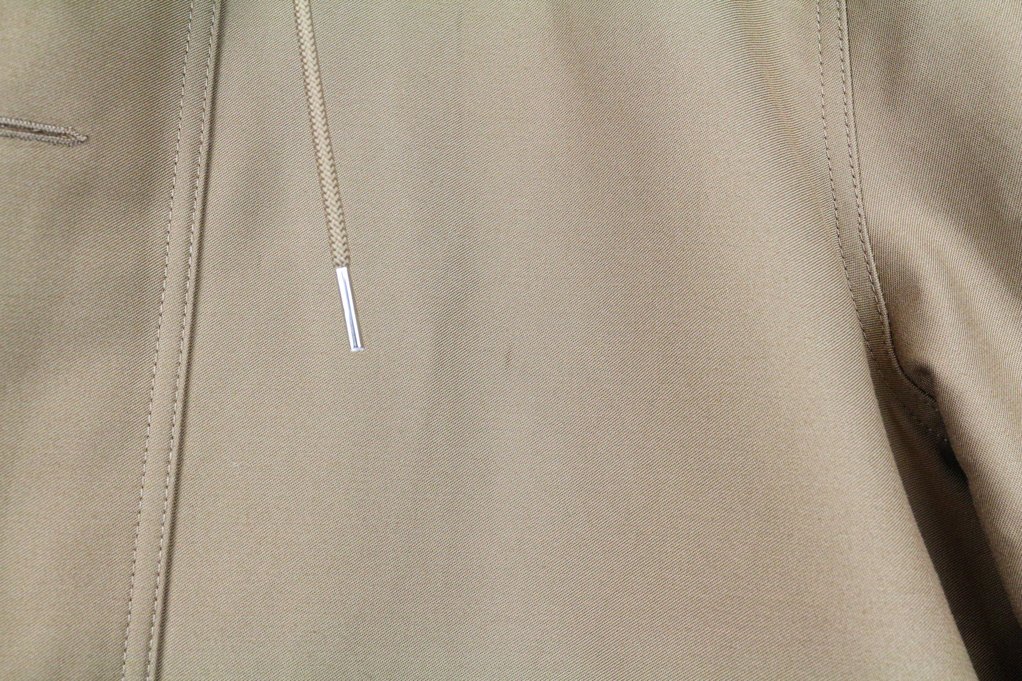 Sandro 2XL Light Brown Hooded Cotton Parka Jacket 74377 Size US XXL / EU 58 / 5 - 12 Thumbnail