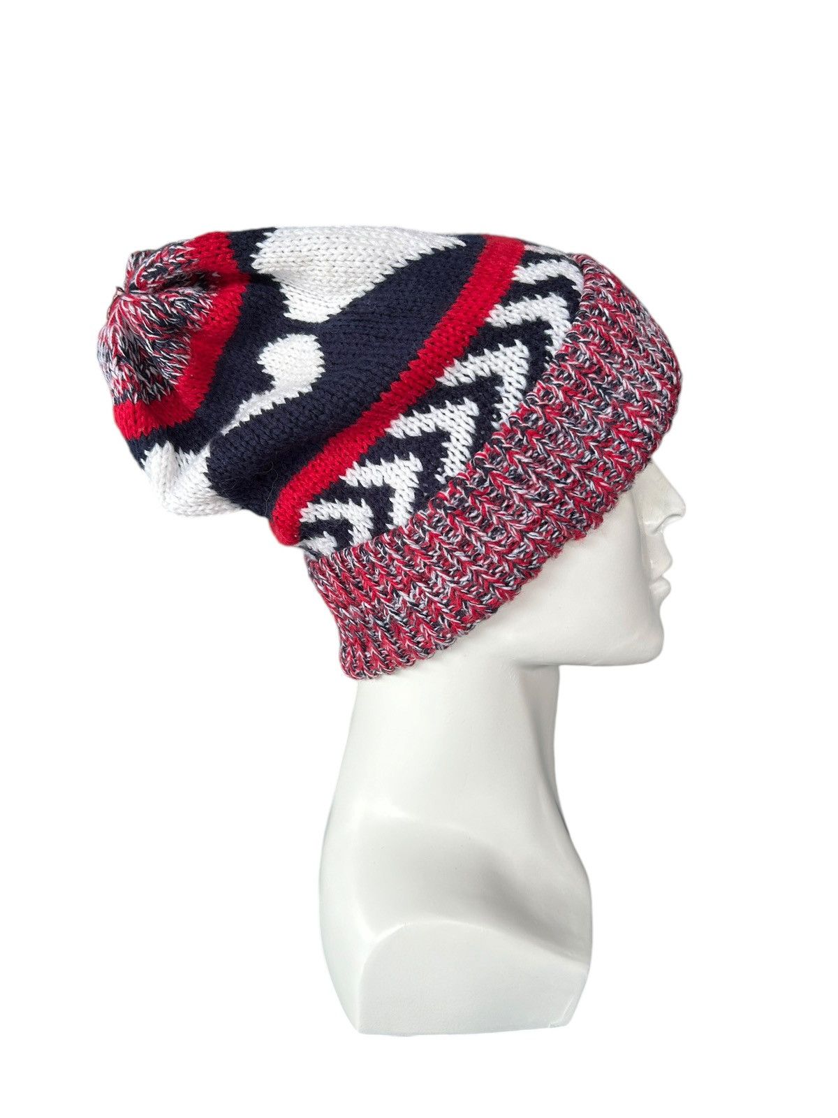 Japanese Brand × Kapital × Vintage Crochet Knitted Japanese Style Beanie Hats Rare☠️☠️🎌 Size ONE SIZE - 2 Thumbnail