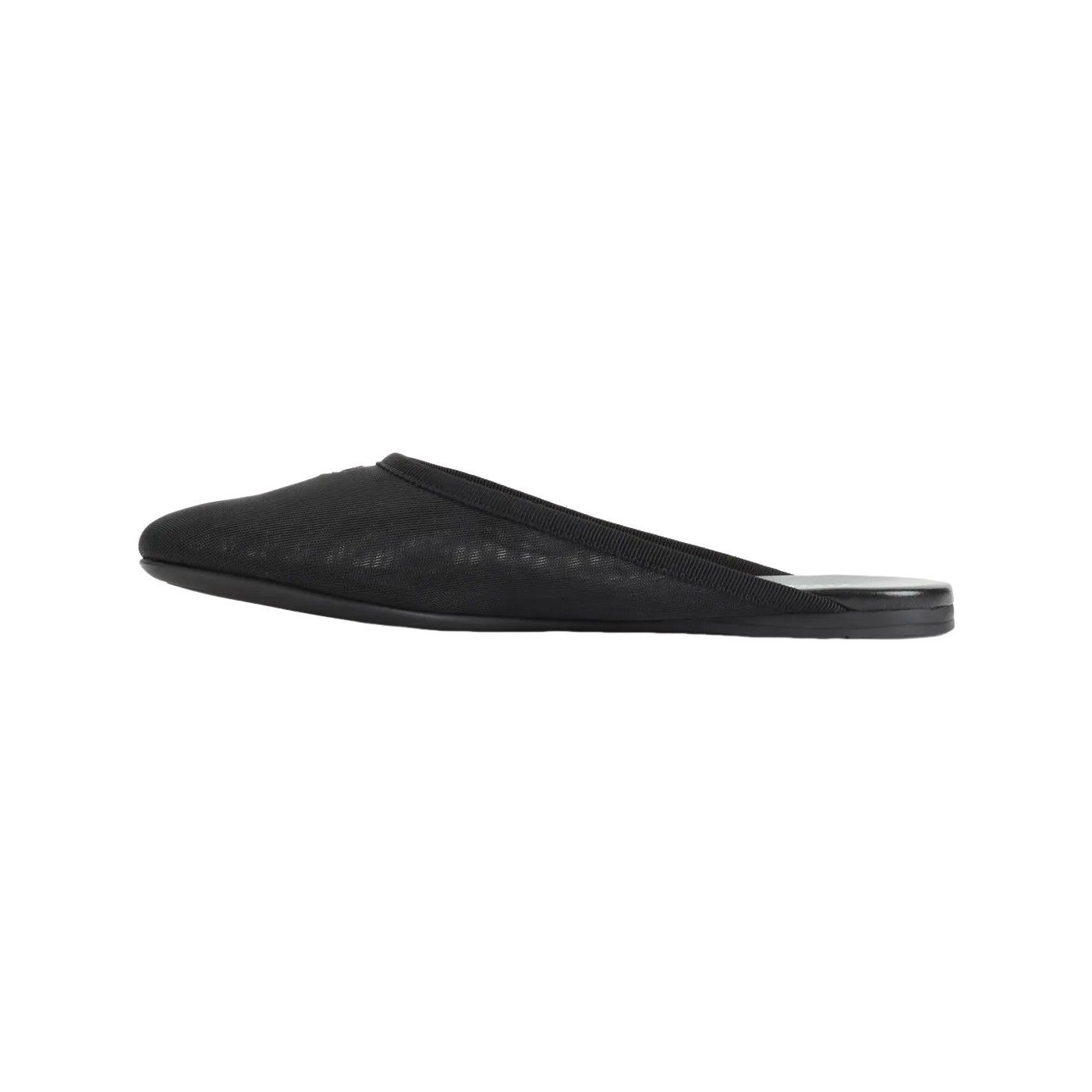 MIU MIU Black Slippers New )