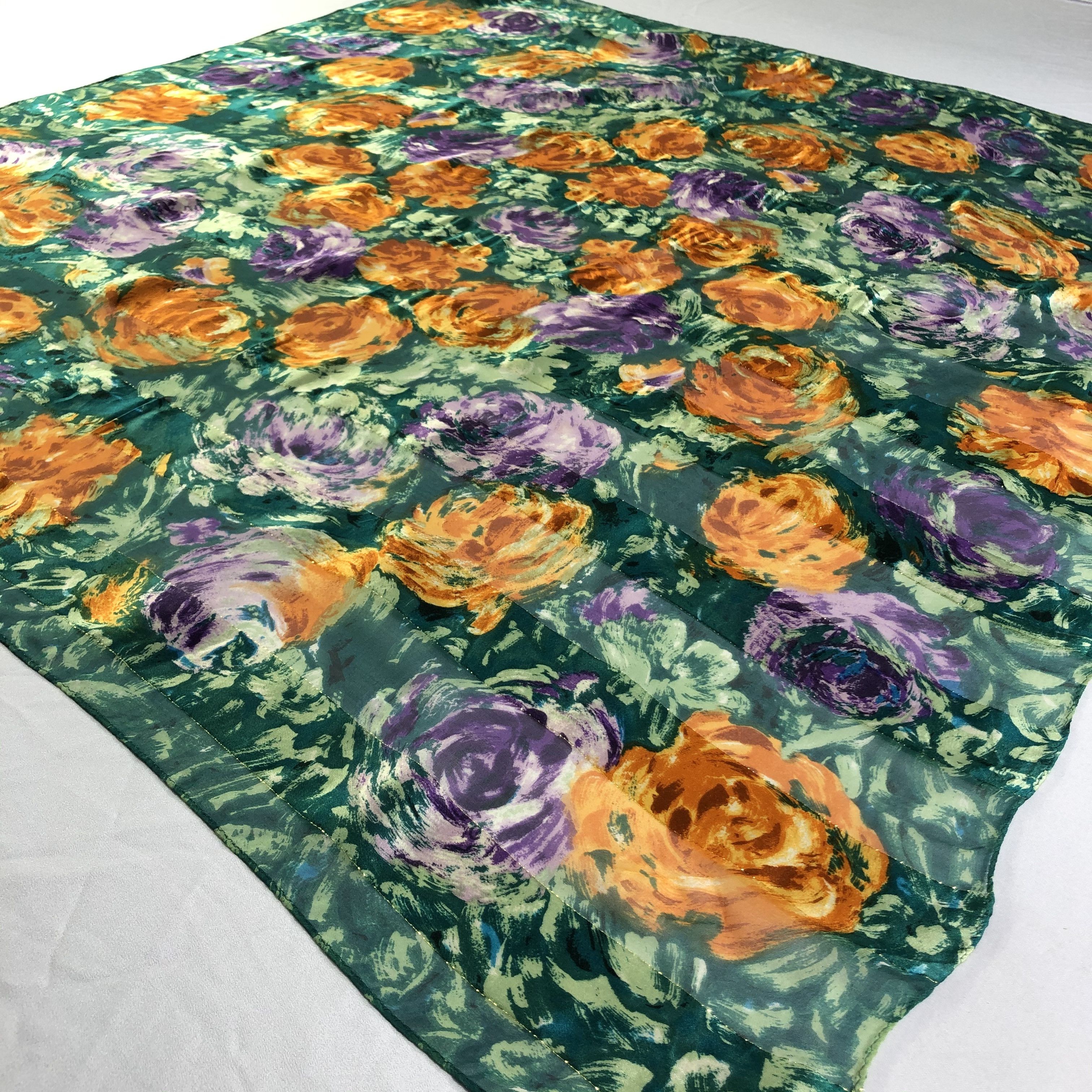 Vintage Vintage Silk Scarf Size ONE SIZE - 3 Thumbnail