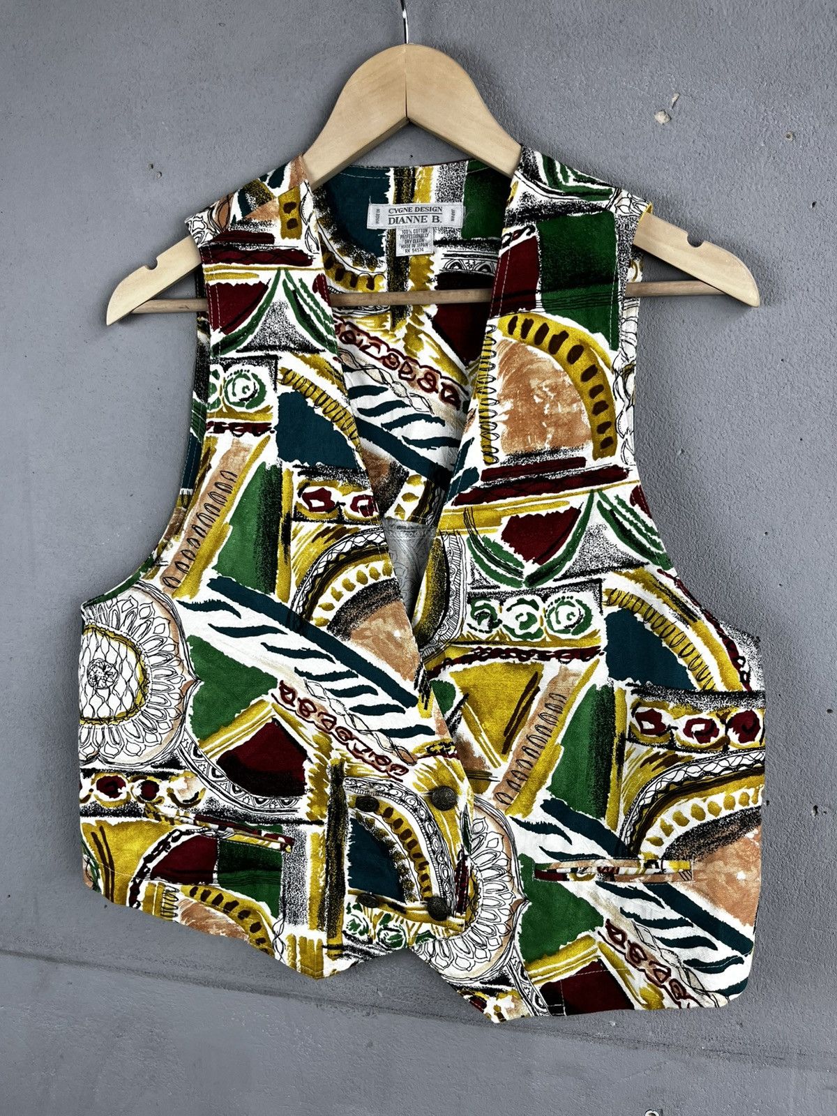 Moschino Cygne design dianne b vest made japan Size US L / EU 52-54 / 3 - 1 Thumbnail