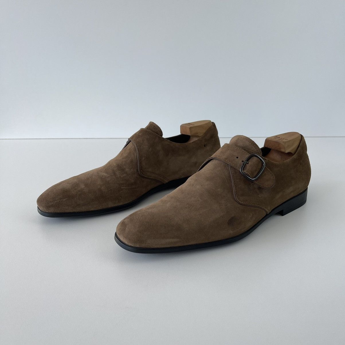 Tod's Tod’s Leather Monk Loafers Camel Made in Italy Rare Size US 10 / EU 43 - 1 Thumbnail