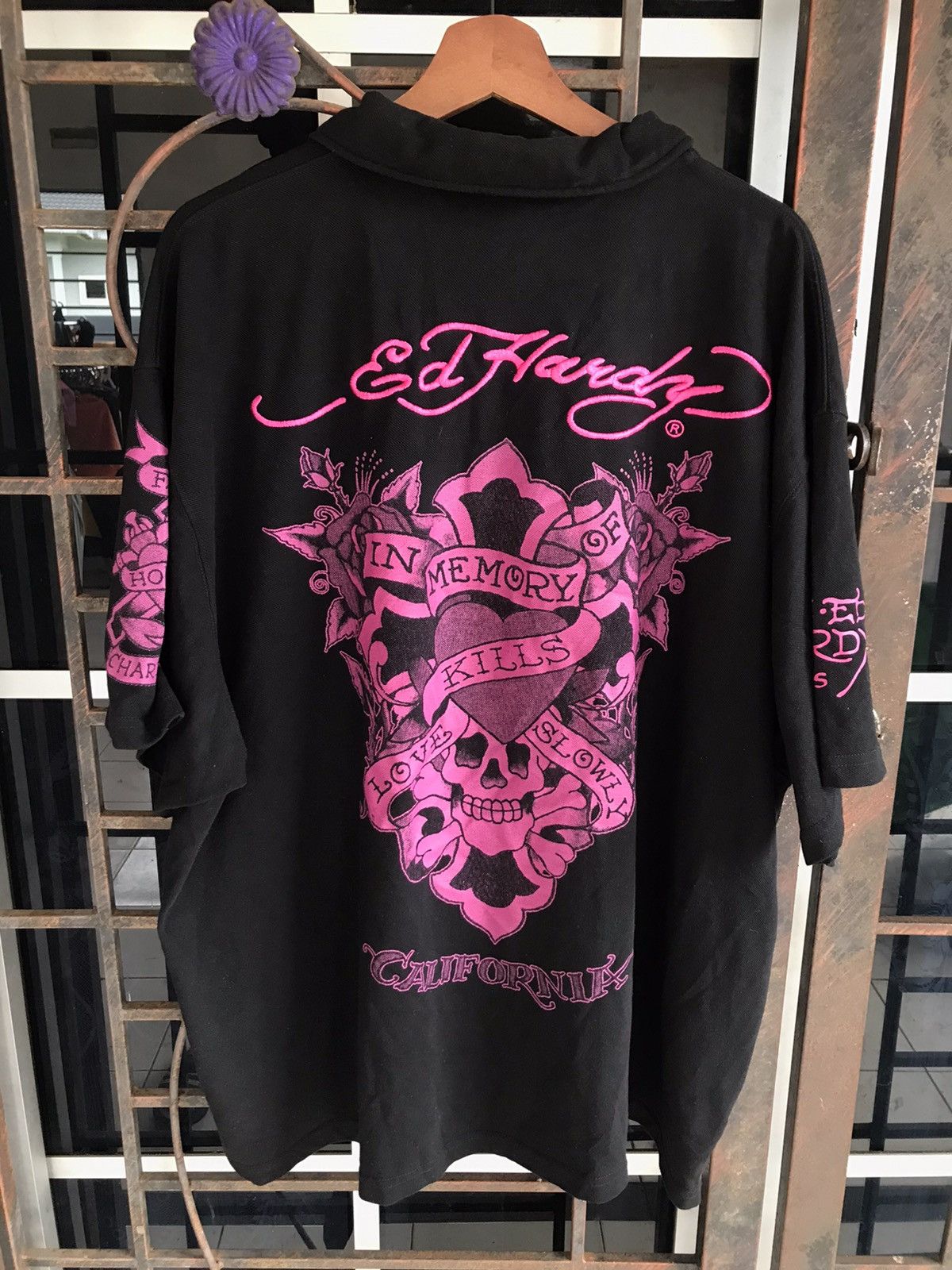 Ed Hardy Ed Hardy Oversized Size US XXL / EU 58 / 5 - 2 Thumbnail