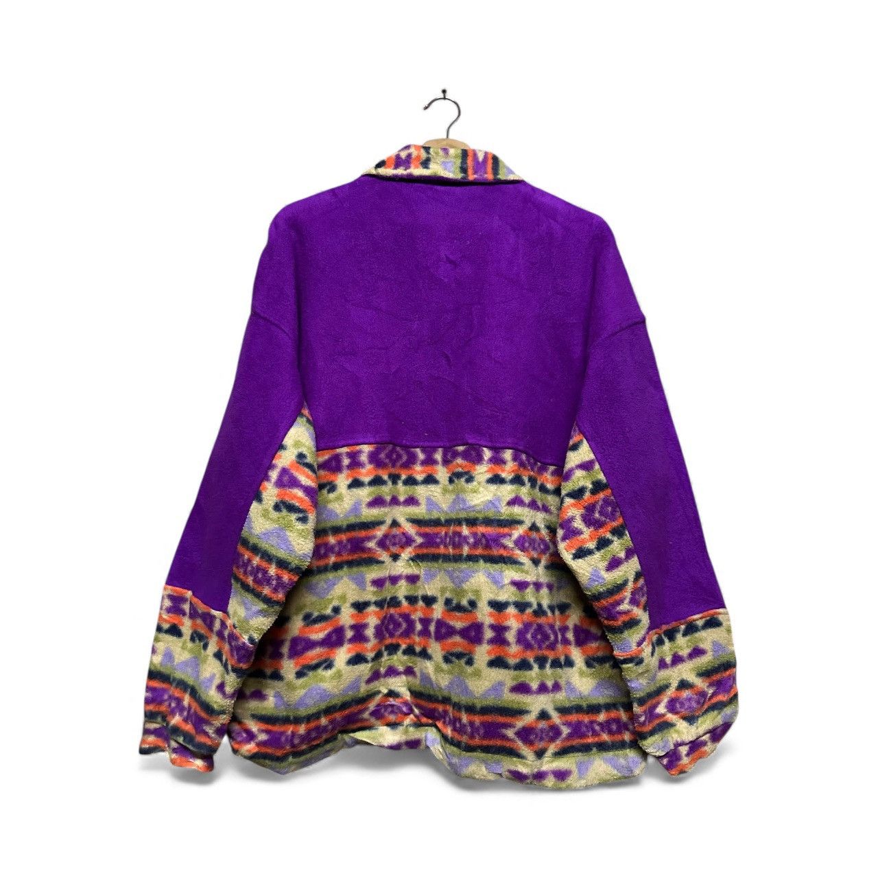 Vintage Vtg🔥Melo’s Polartec Fleece Pullover Aztec Navajo Jacket Size US L / EU 52-54 / 3 - 3 Thumbnail