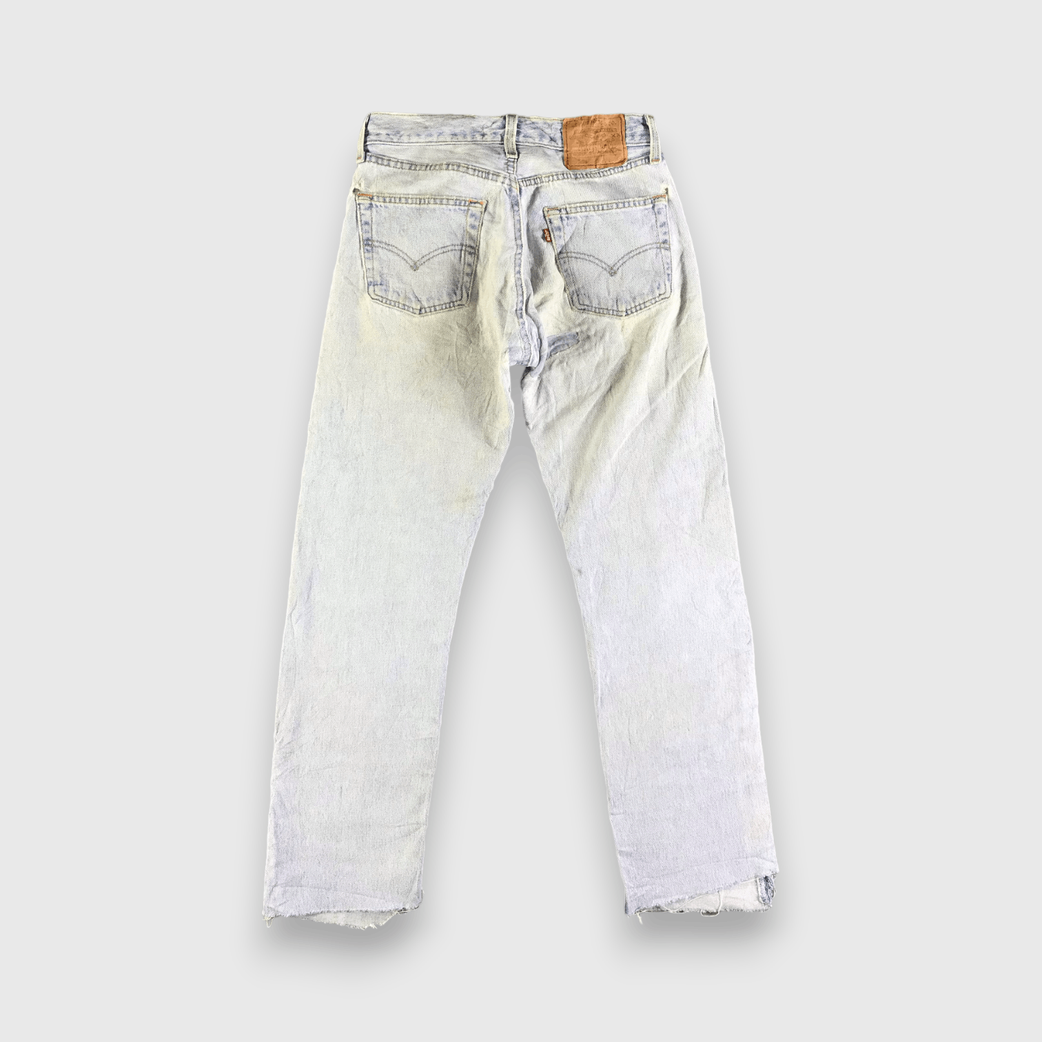 Levi's 90s Vintage Light Wash Levis 501 Jeans-J4021 Size US 28 / EU 44 - 2 Thumbnail