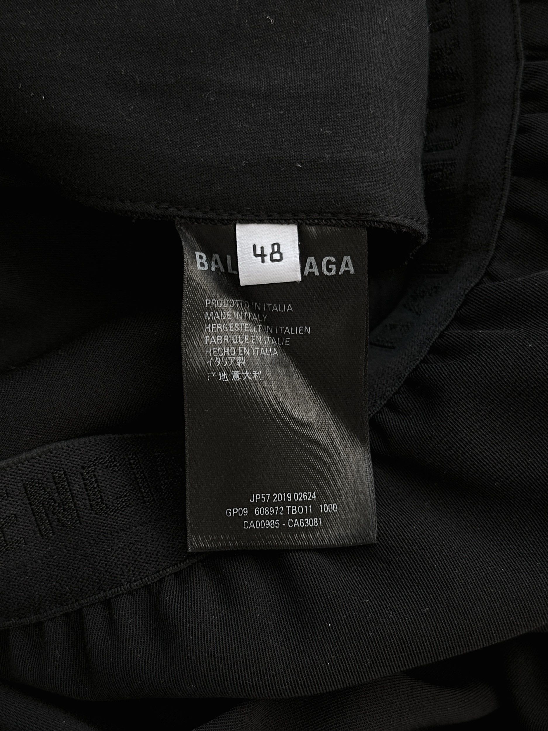 Balenciaga Elastic Waist Slim Fluid Pants Size US 32 / EU 48 - 5 Thumbnail
