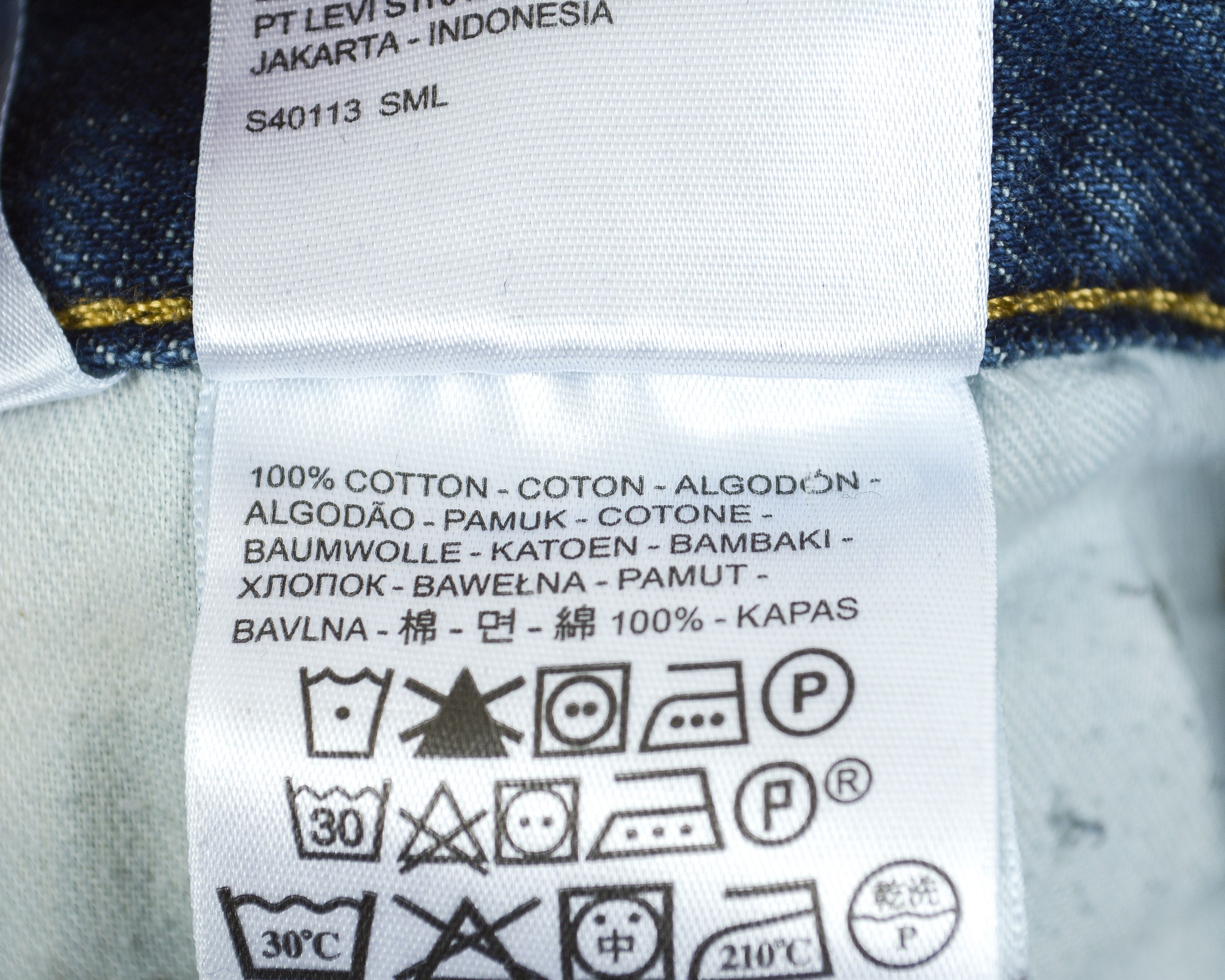 Levi's 505 W33 L34 Regular Straight Jeans Denim Trousers Pants Size US 33 - 7 Thumbnail