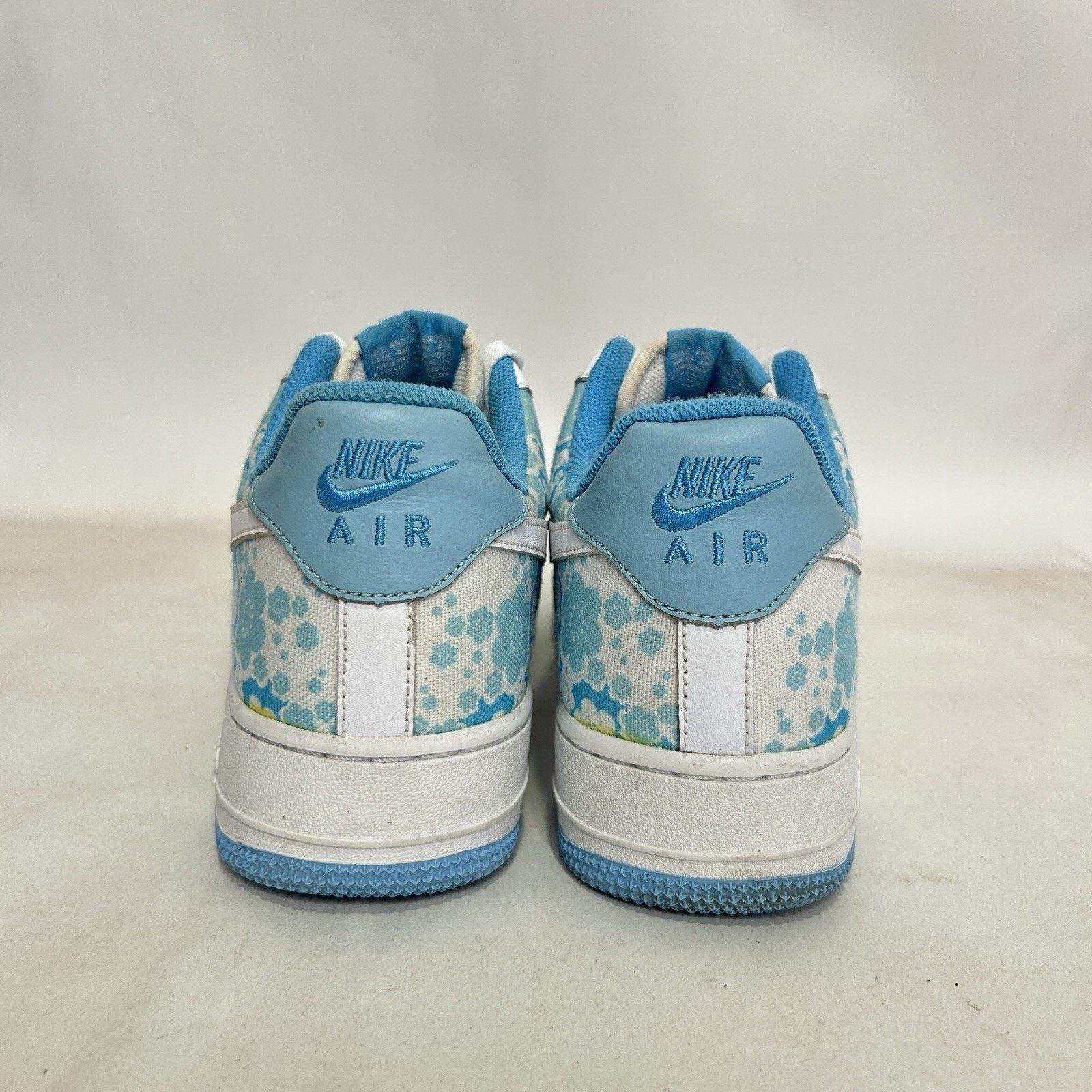 Nike Nike Air Force 1 '07 Flowers WMNS “White Light Blue Floral” Size US 9 / IT 39 - 5 Thumbnail