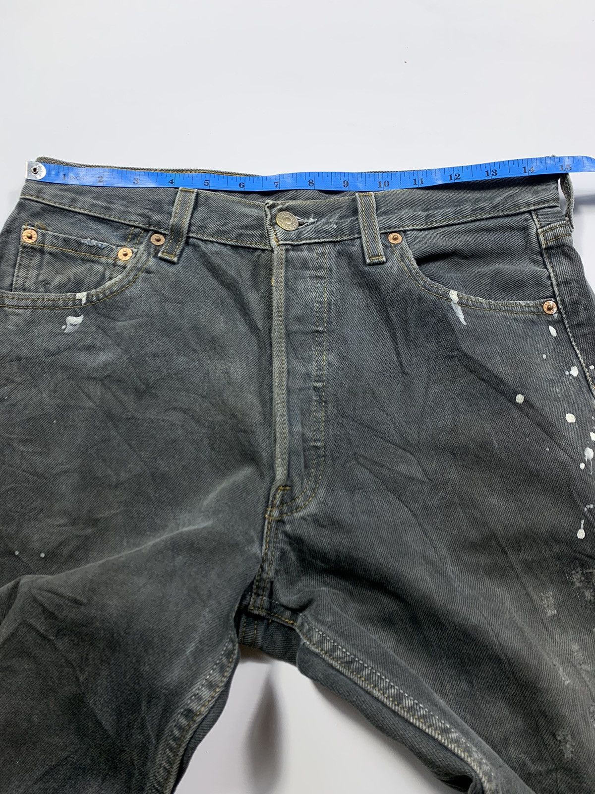 Levi's Levi’s 501 Distressed Red Tab Denim pants Size US 30 / EU 46 - 8 Thumbnail
