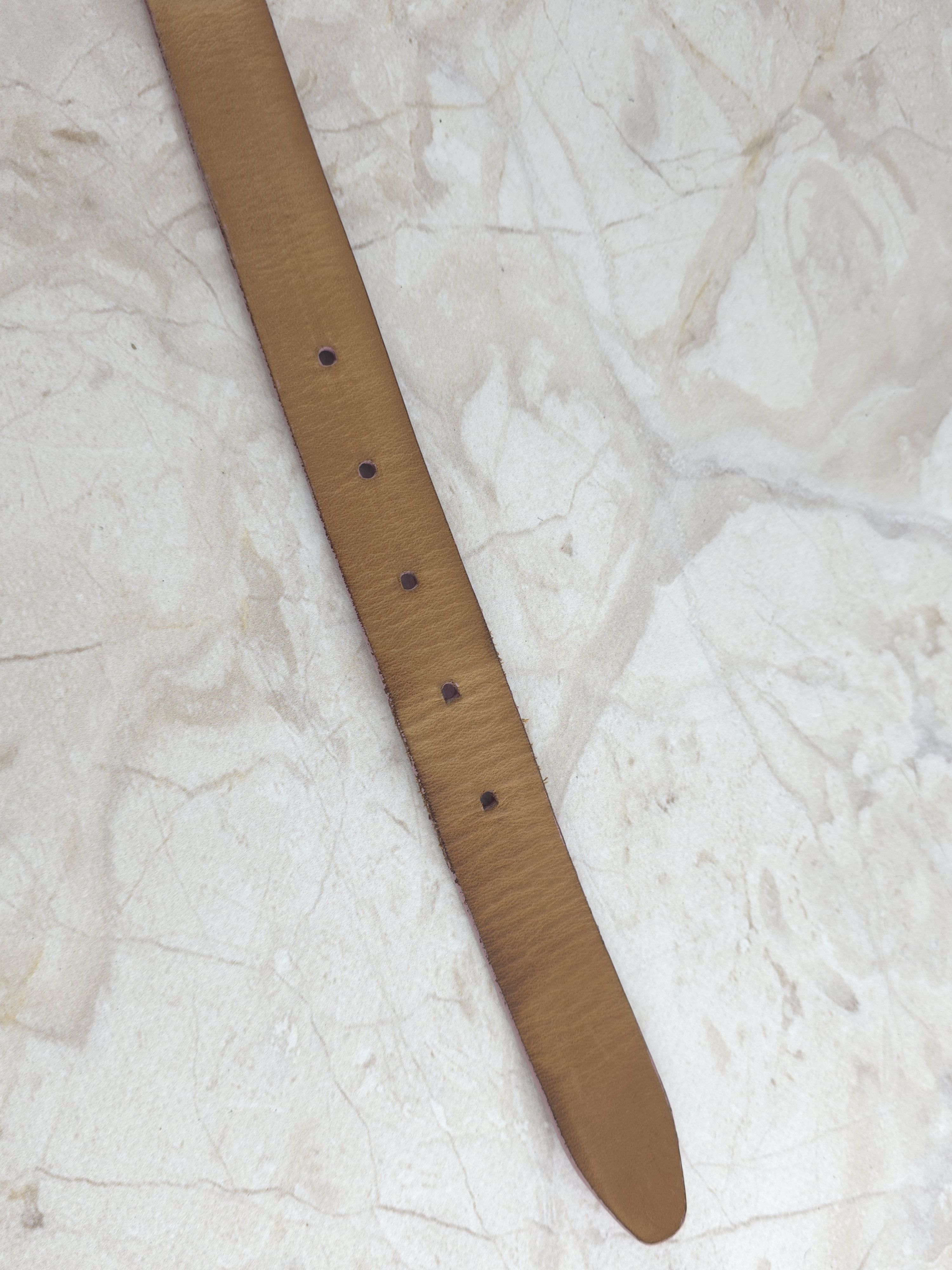 Dolce & Gabbana Dolce & Gabbana Archive Vintage buckle belt pink Size ONE SIZE - 10 Thumbnail