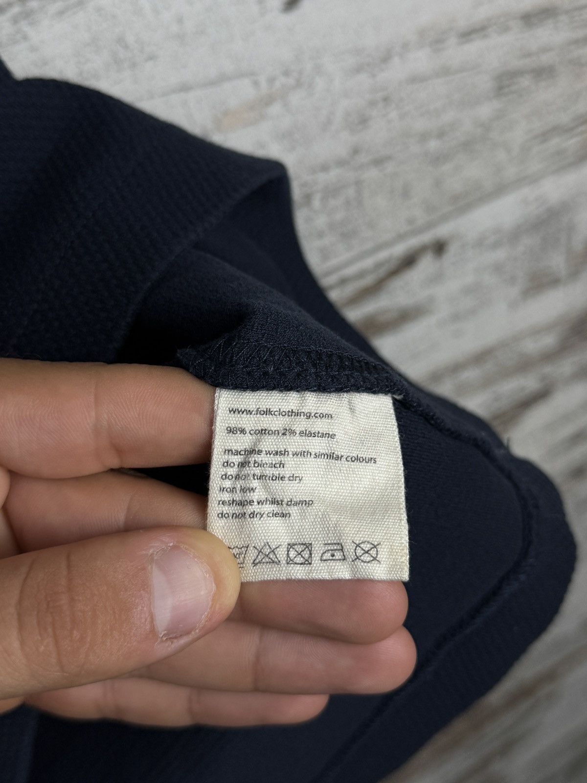 Folk Mens Folk 1/3 zip sweatshirt luxury navy hoodie polos Size US XL / EU 56 / 4 - 10 Thumbnail