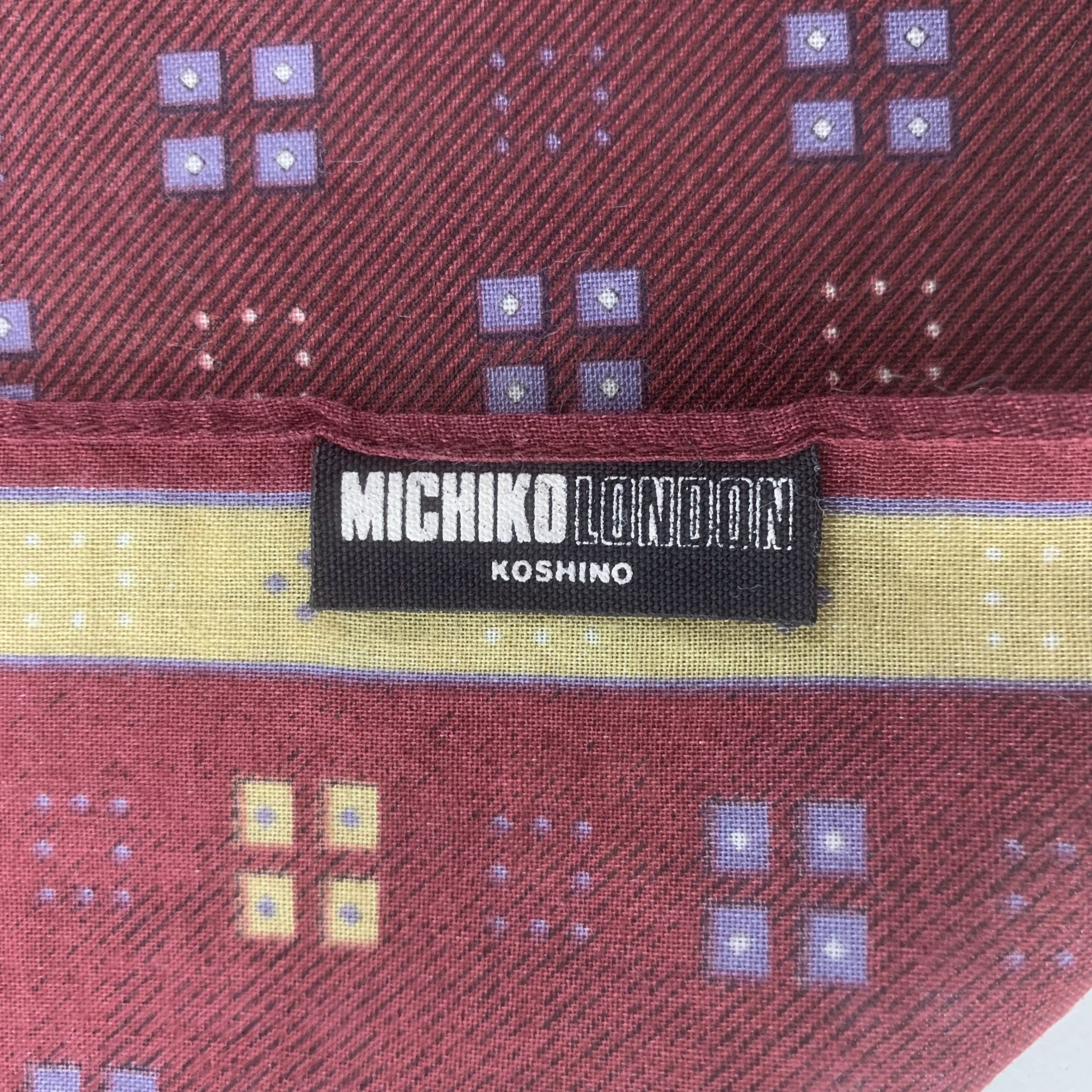 Michiko Koshino London Michiko Koshino Handkerchief Bandana Neckerchief TB3429 Size ONE SIZE - 4 Thumbnail