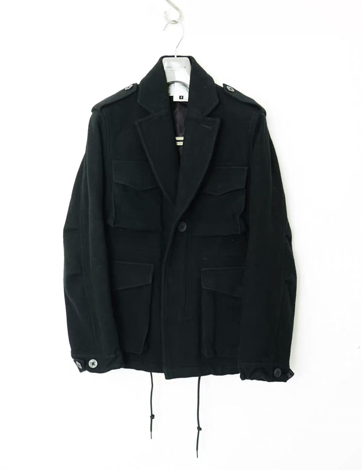 Comme des Garcons Comme des Garçons Wool Four-Pocket Jacket Size US S / EU 44-46 / 1 - 1 Thumbnail