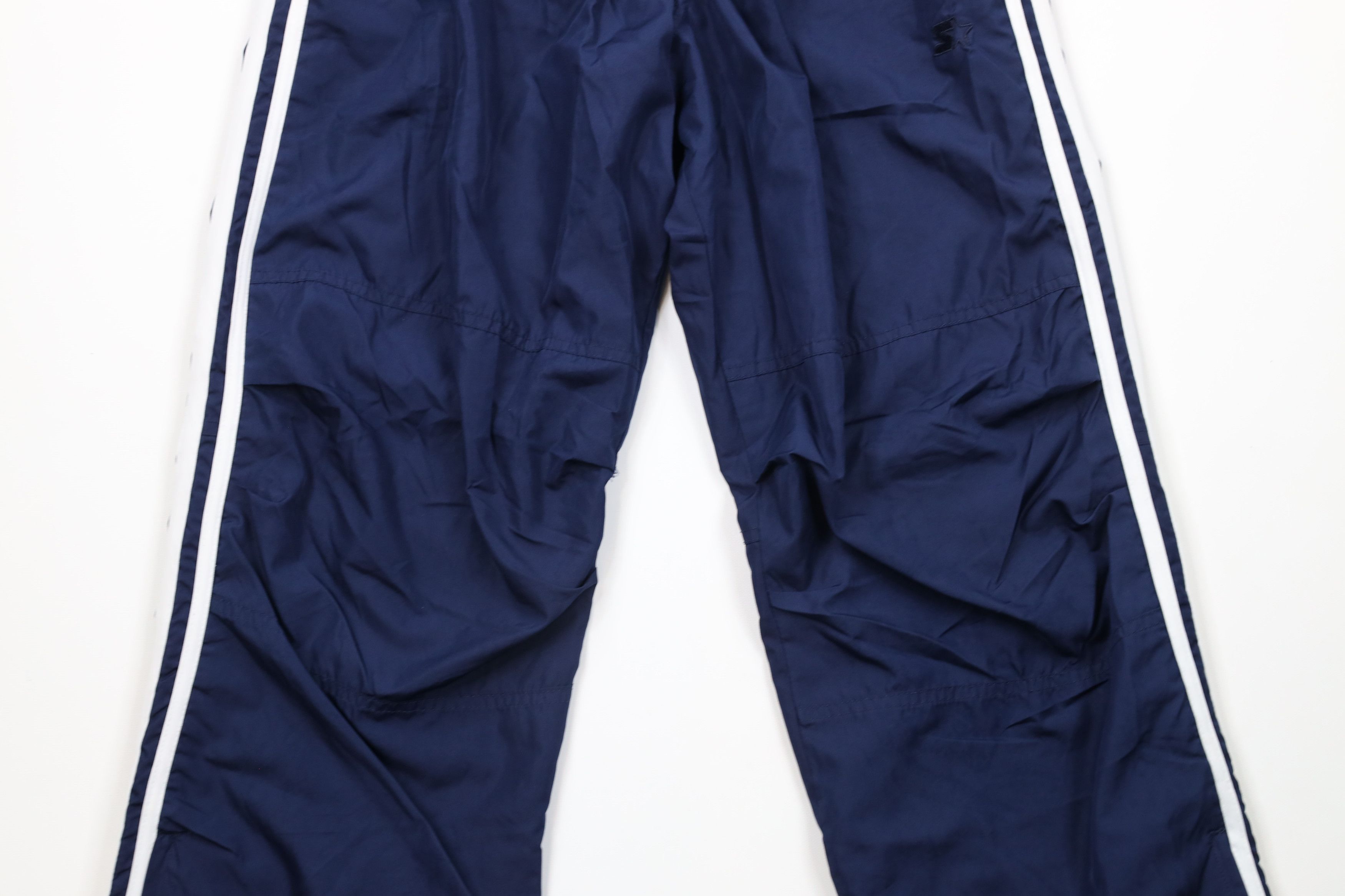 Starter × Vintage Vintage Starter Double Knee Wide Leg Lined Pants Blue Size US 32 / EU 48 - 3 Thumbnail