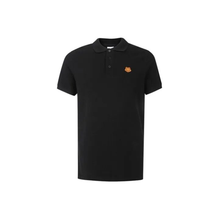 Kenzo KENZO Black Short Sleeve Polo Shirt 0079 Size US XL / EU 56 / 4 - 1 Thumbnail
