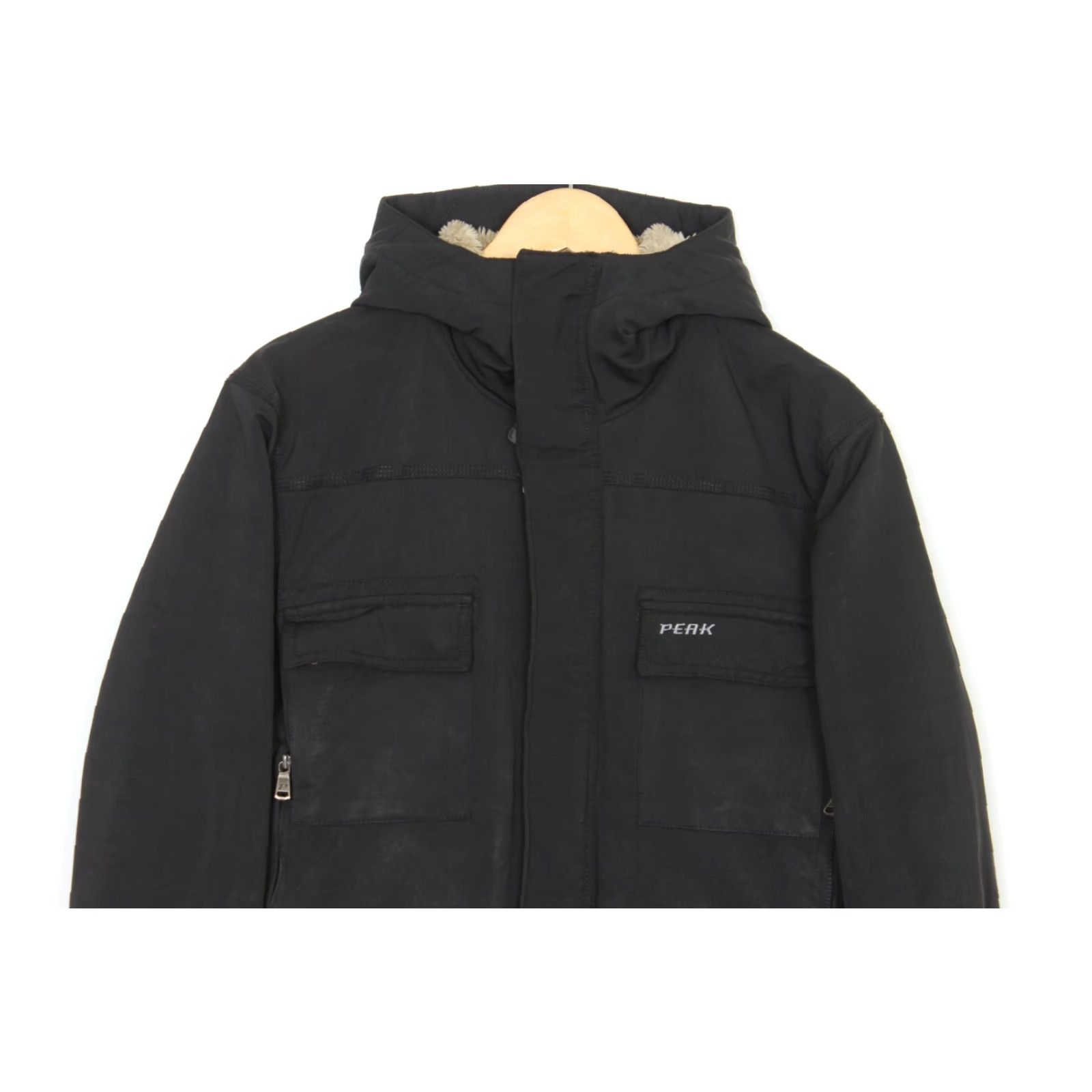 Peak Performance PEAK PERFORMANCE CAMP Black Hooded Parka Jacket Men Size S Size US S / EU 44-46 / 1 - 3 Thumbnail