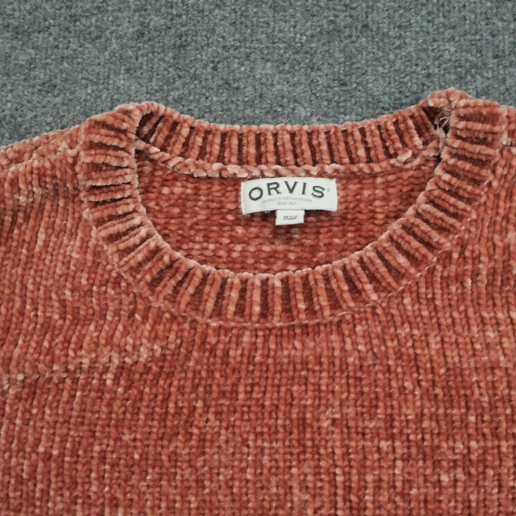 Orvis VINTAGE Orvis Sweater Womens M Pink Pullover Knit Long Sleeve Casual Winter Size M / US 6-8 / IT 42-44 - 2 Thumbnail
