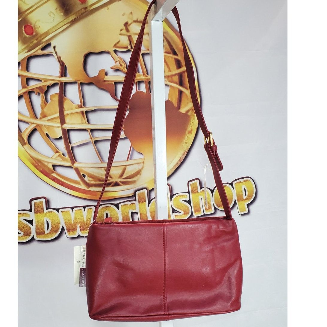 Etienne Aigner Brand New Etienne Aigner Red Leather Shoulder Bag Size ONE SIZE - 2 Thumbnail