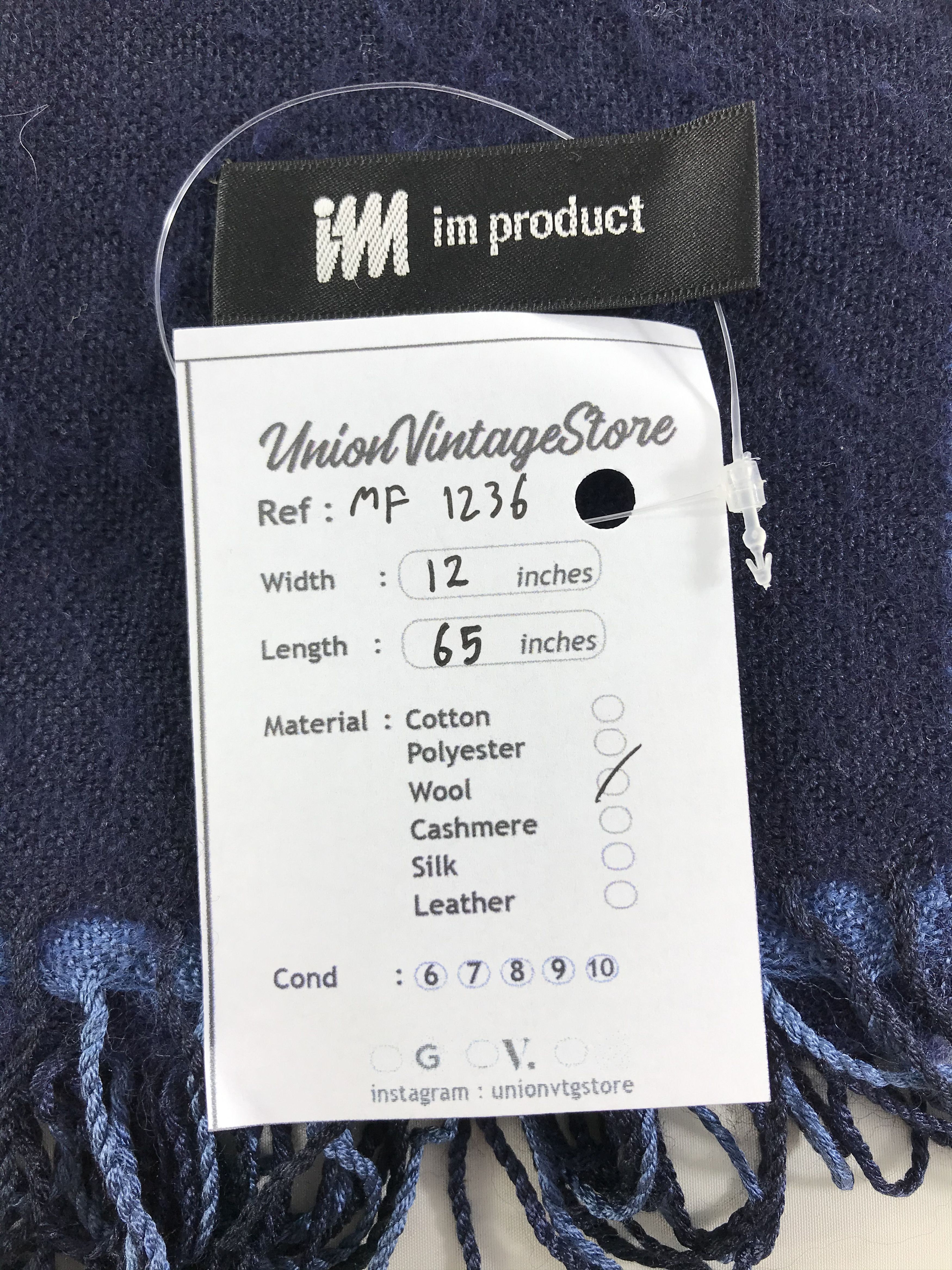 Issey Miyake Vintage Issey Miyake Scarf/Muffler/Neckwear MF1236 Size ONE SIZE - 4 Thumbnail