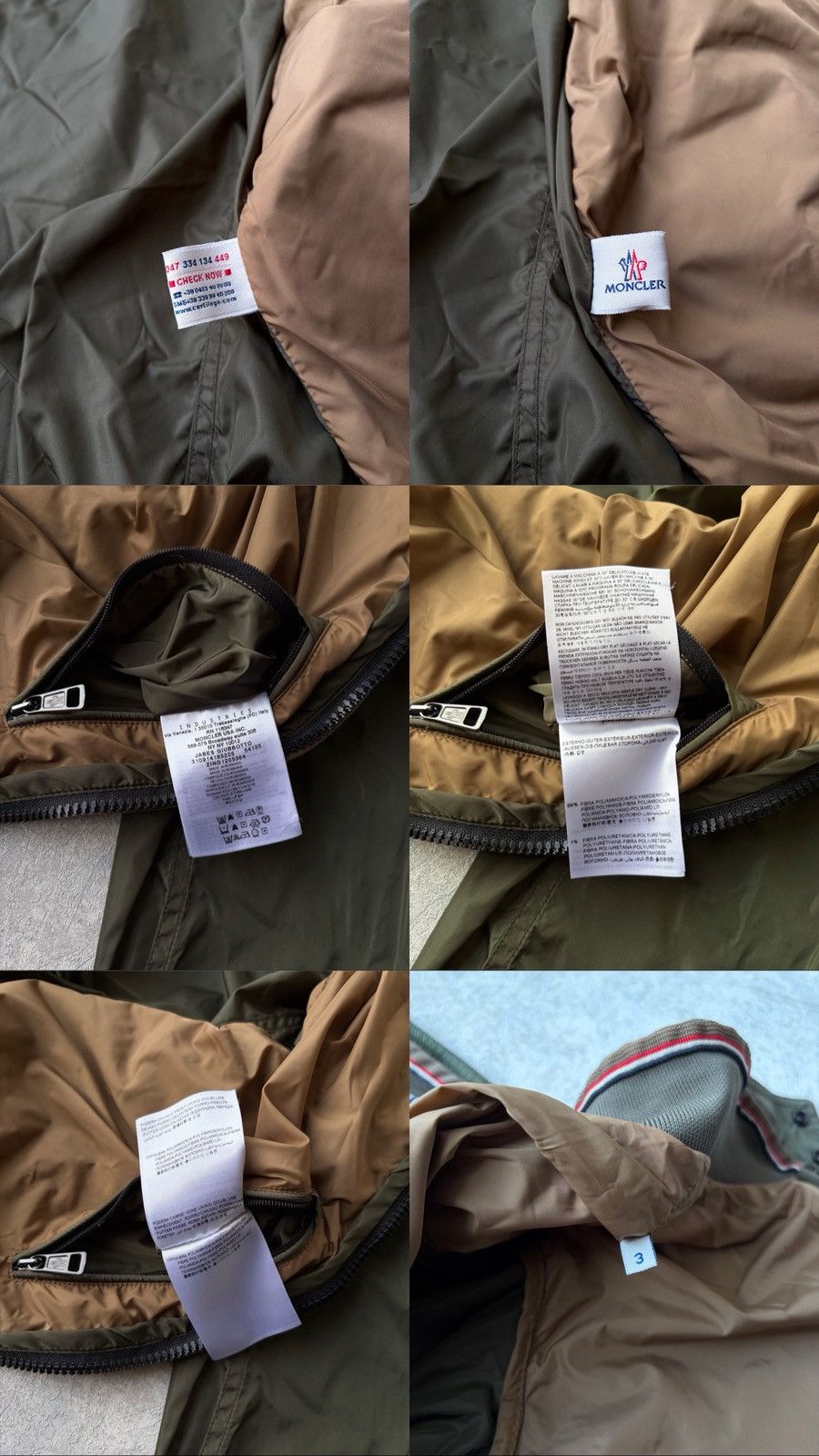 Moncler Moncler Jabes Giubbotto Military Field Windbreaker Jacket L Size US L / EU 52-54 / 3 - 12 Thumbnail