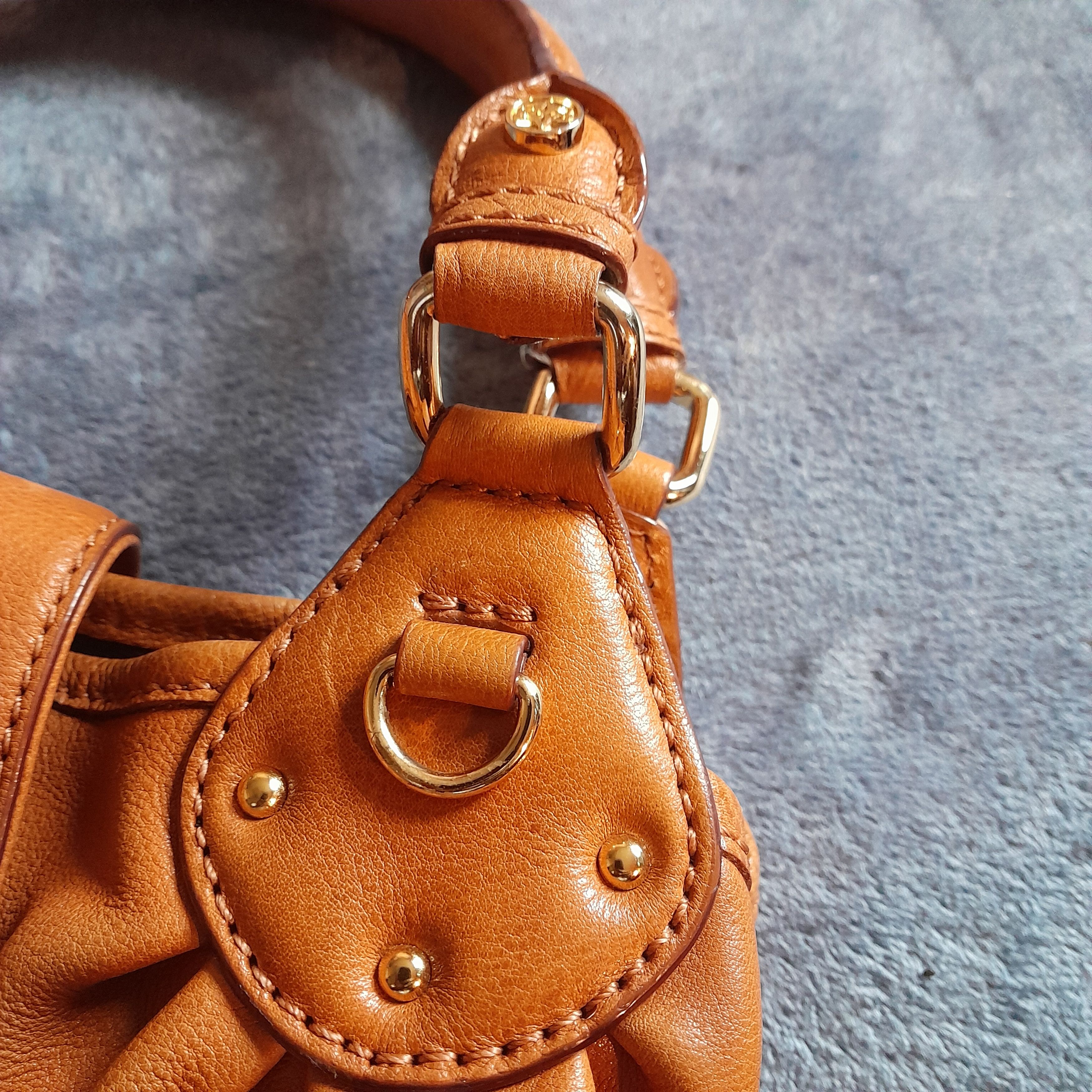 Other Antonio Melani Tan Leather Satchel Handbag Size ONE SIZE - 8 Thumbnail