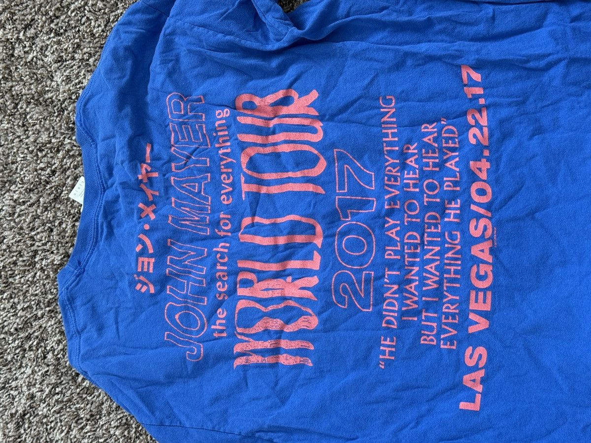 John Mayer John Mayer 2017 Tour Tee Size US L / EU 52-54 / 3 - 3 Thumbnail