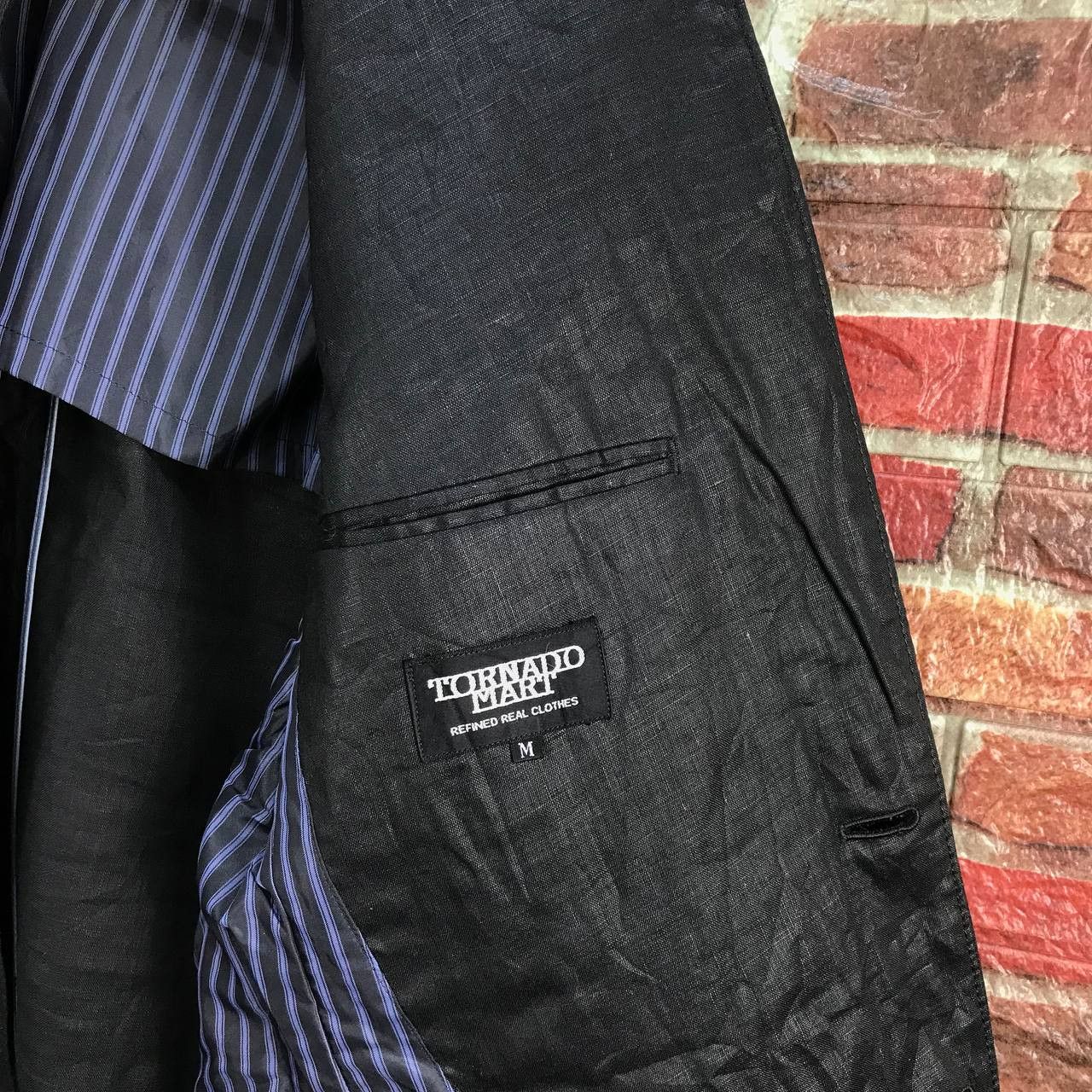Tornado Mart TORNADO MART BLACK MAMBA MINIMALIST LIGHTJACKET JAPAN MADE Size US M / EU 48-50 / 2 - 11 Thumbnail