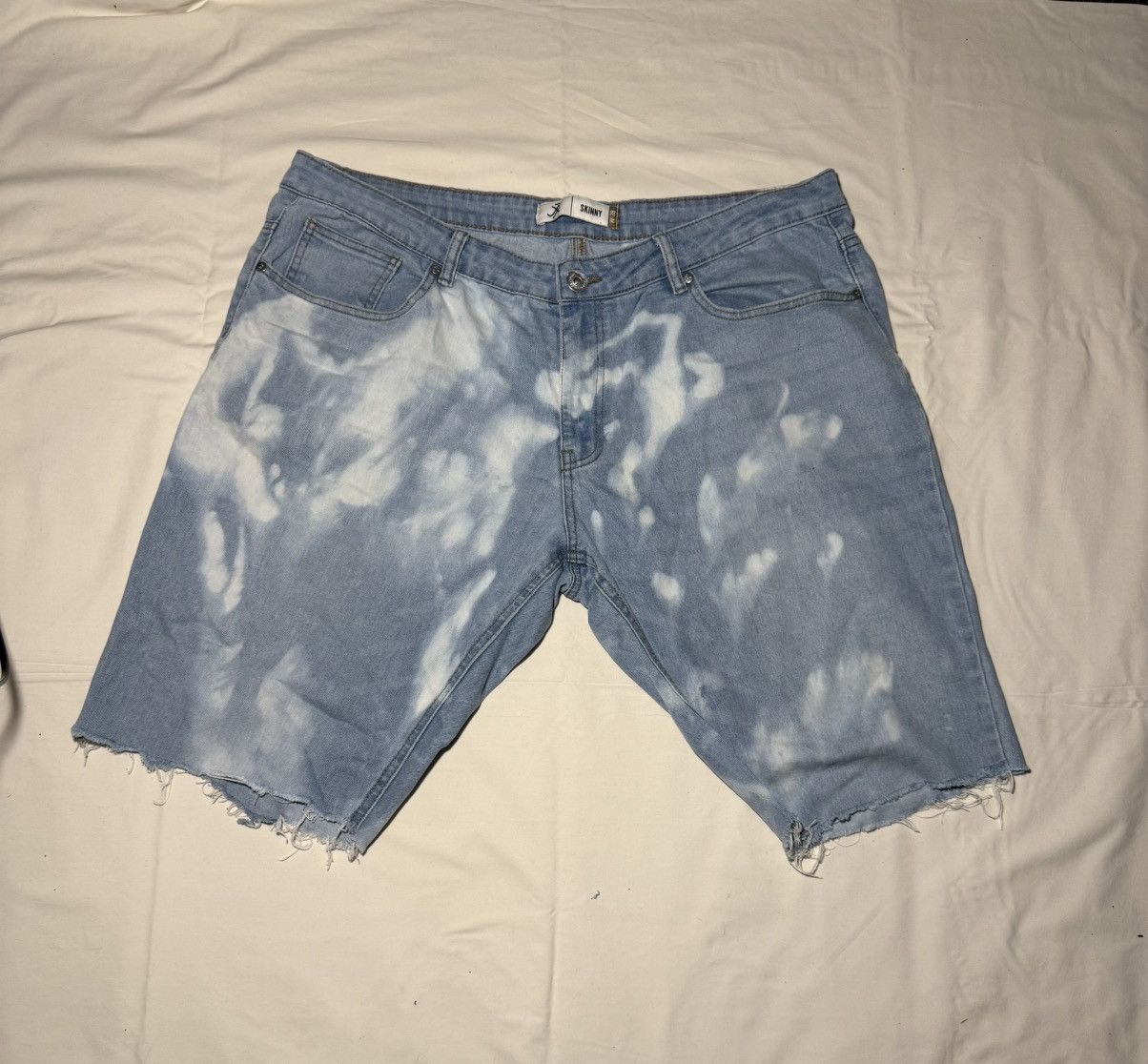 H&M Acid washed jorts, skater type Size US 38 / EU 54 - 1 Thumbnail