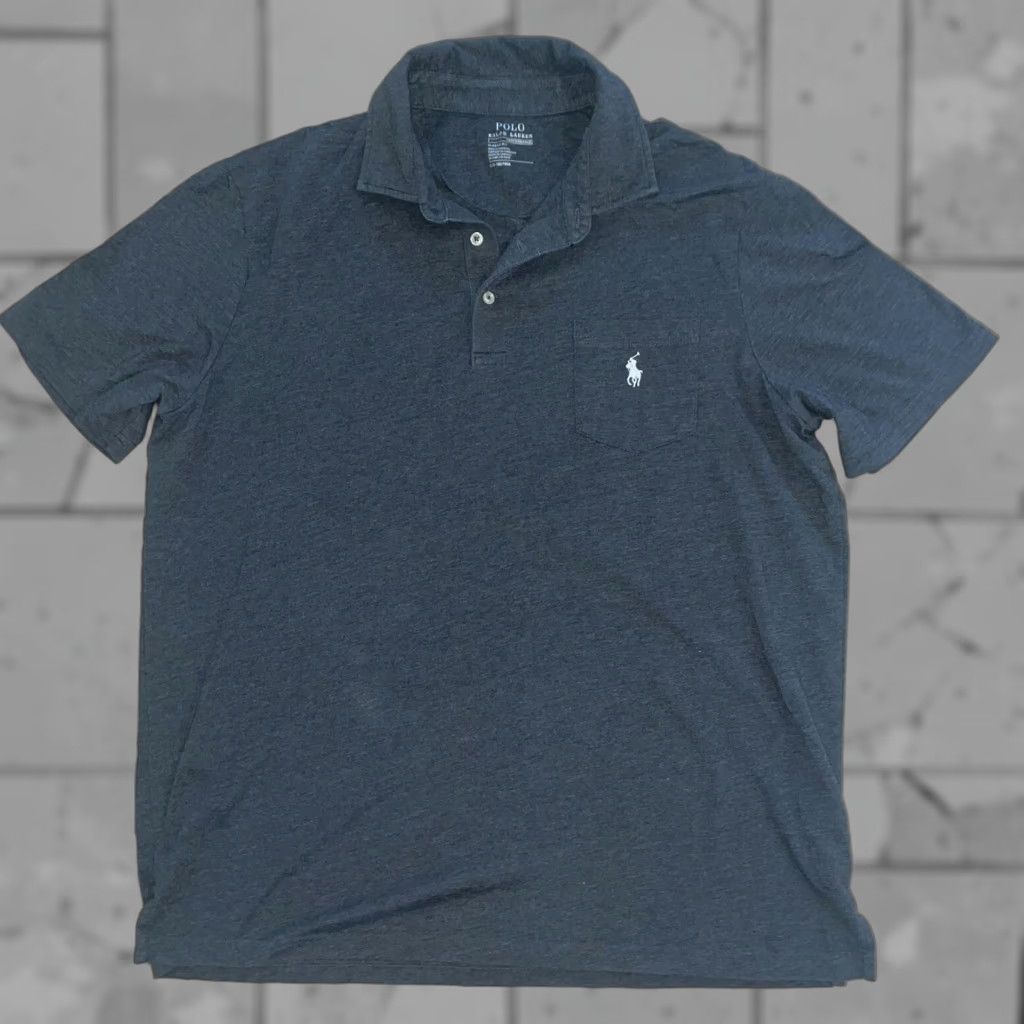 Polo Ralph Lauren Polo Ralph Lauren Polo Golf Mens L Gray Classic Fit Shirt Size US L / EU 52-54 / 3 - 1 Thumbnail