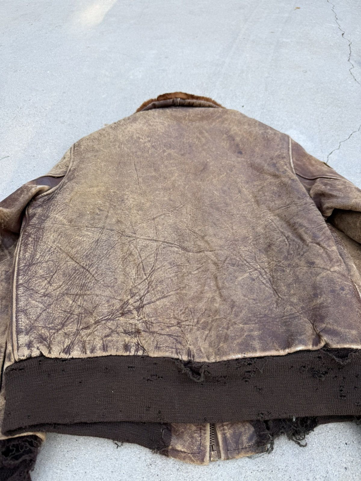 Other 1940’s WWII Air Force B-3 shearling bomber Size US S / EU 44-46 / 1 - 11 Thumbnail