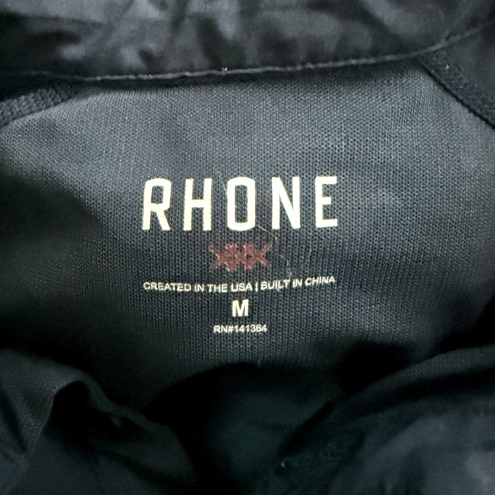 Rhone Rhone Polo Shirt Mens Size M Dark Blue Athletic Size US M / EU 48-50 / 2 - 4 Thumbnail