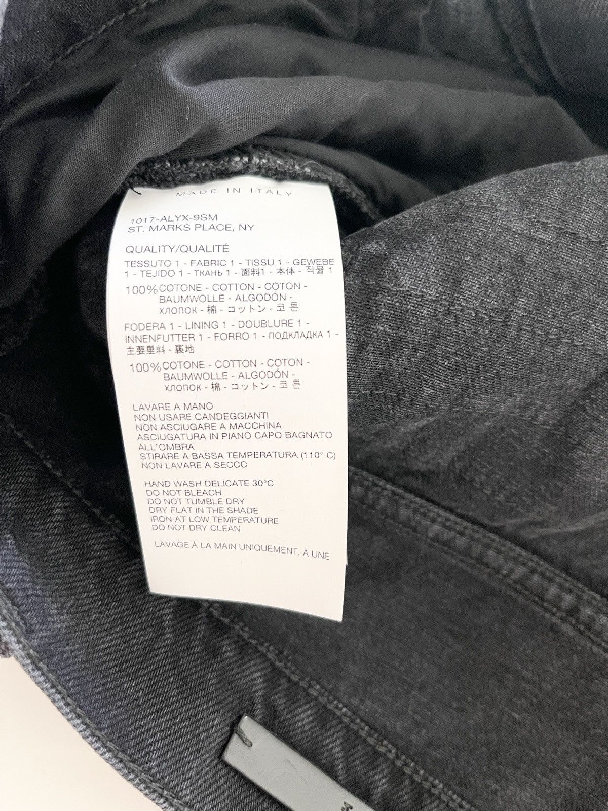 1017 ALYX 9SM 1017 Alyx 9sm X Blackmeans Distressed Flare Denim Jeans Size US 34 / EU 50 - 13 Thumbnail